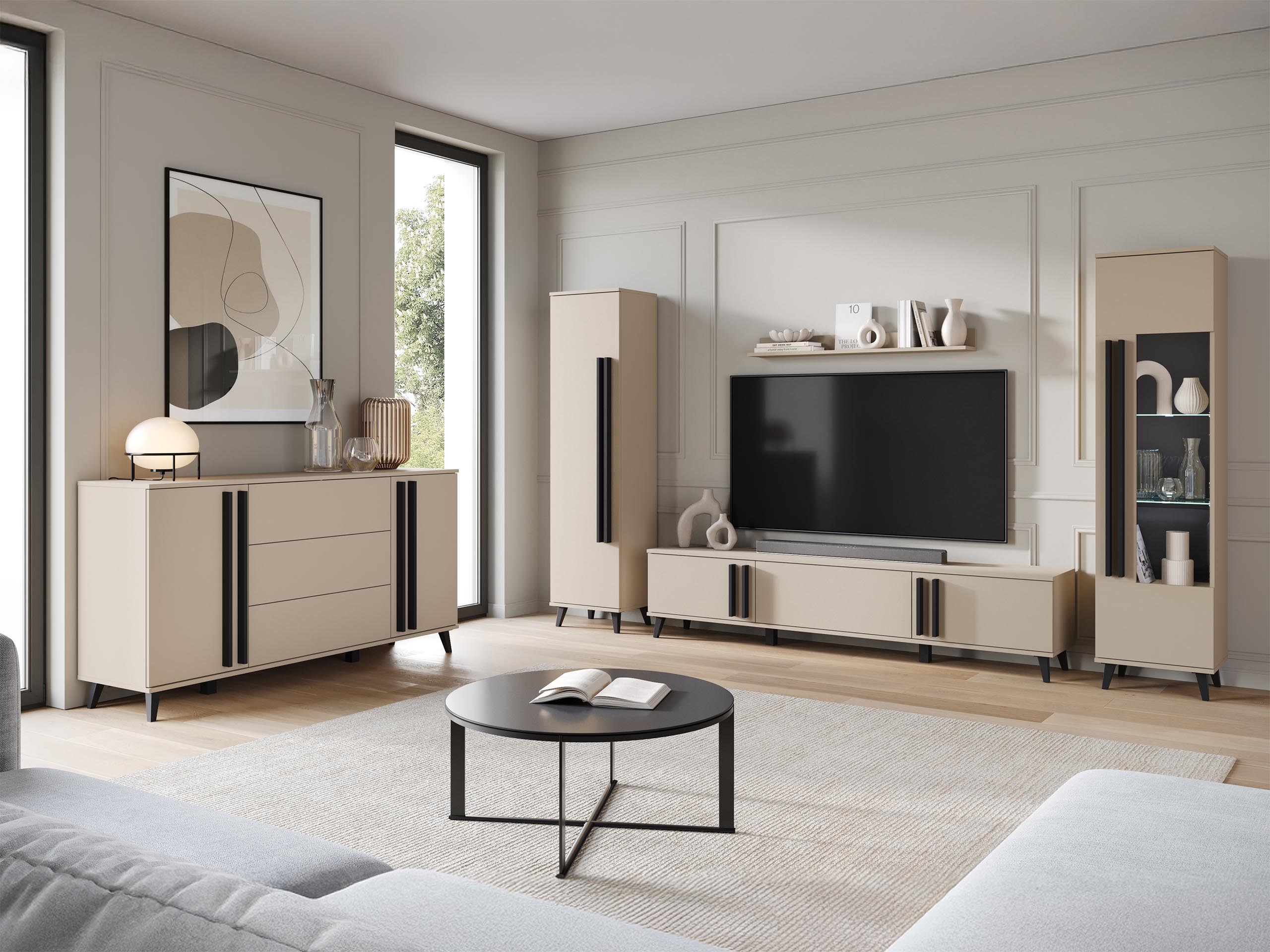 Conjunto de salón Temora 105 (Cachemira)