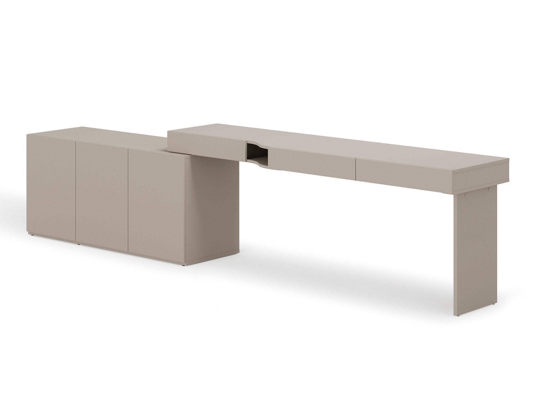 Mesa de oficina Evareve 111 (Derecha)