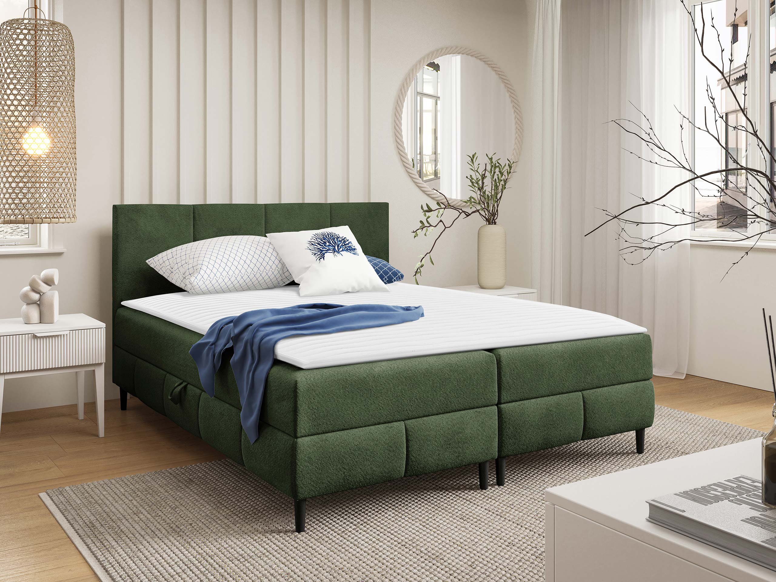 Cama continental Baltimore 201 (Coral 20)