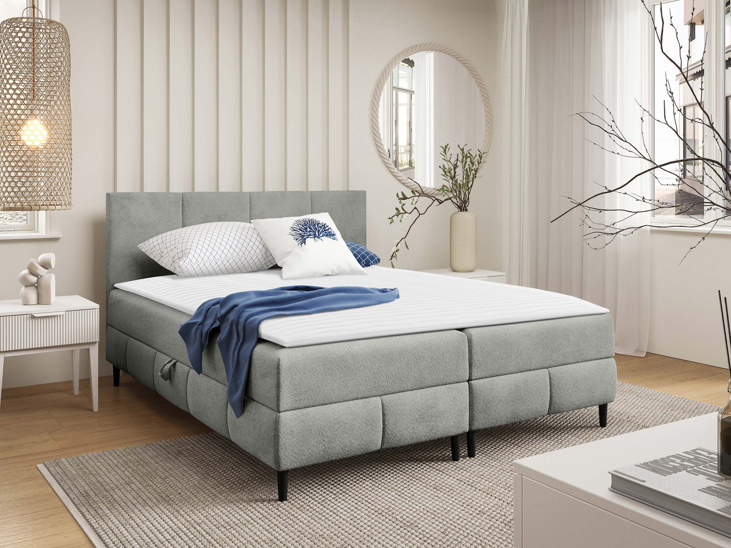 Cama continental Baltimore 201 (Coral 75)