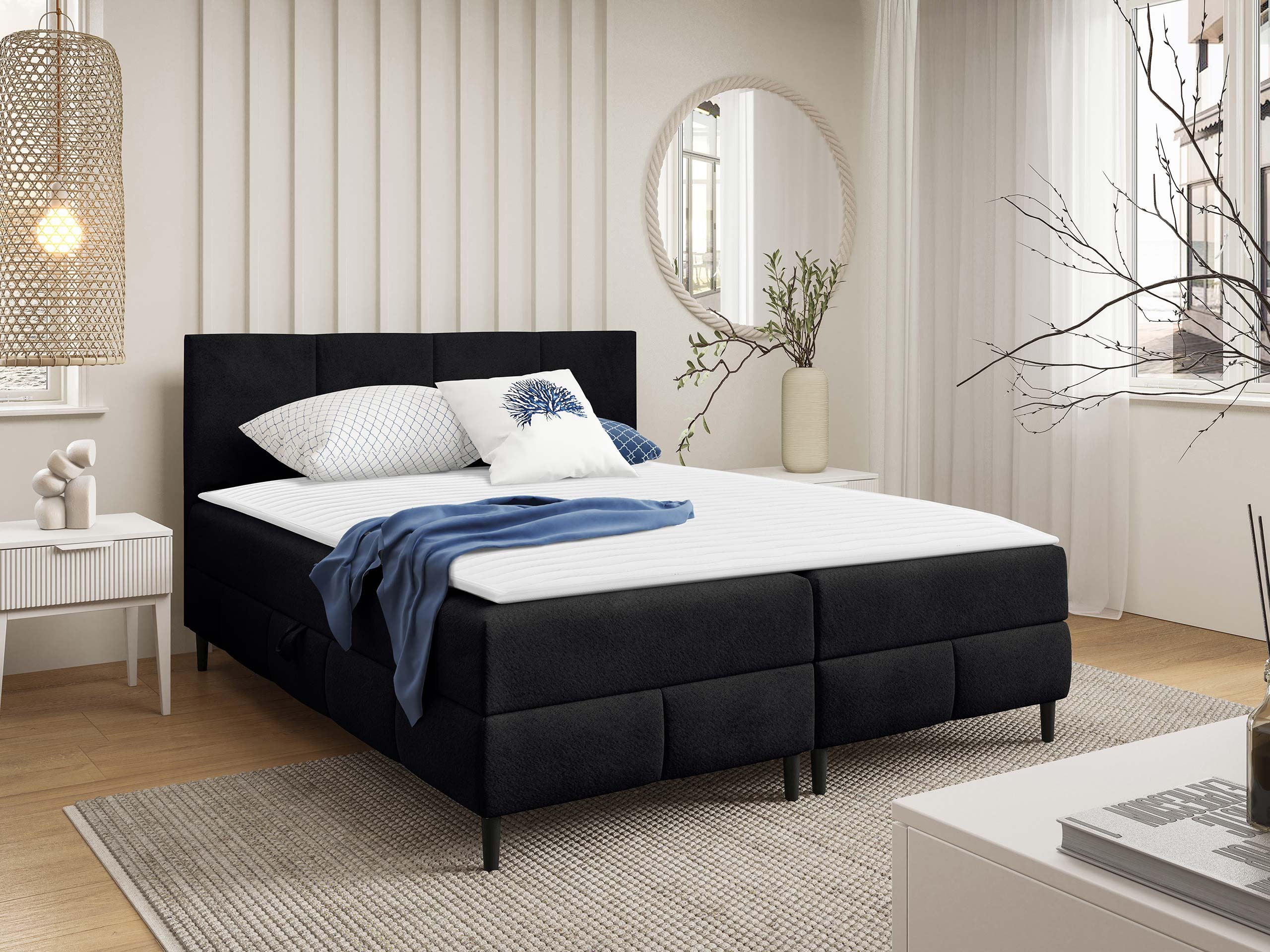 Cama continental Rivus I (Coral 60)
