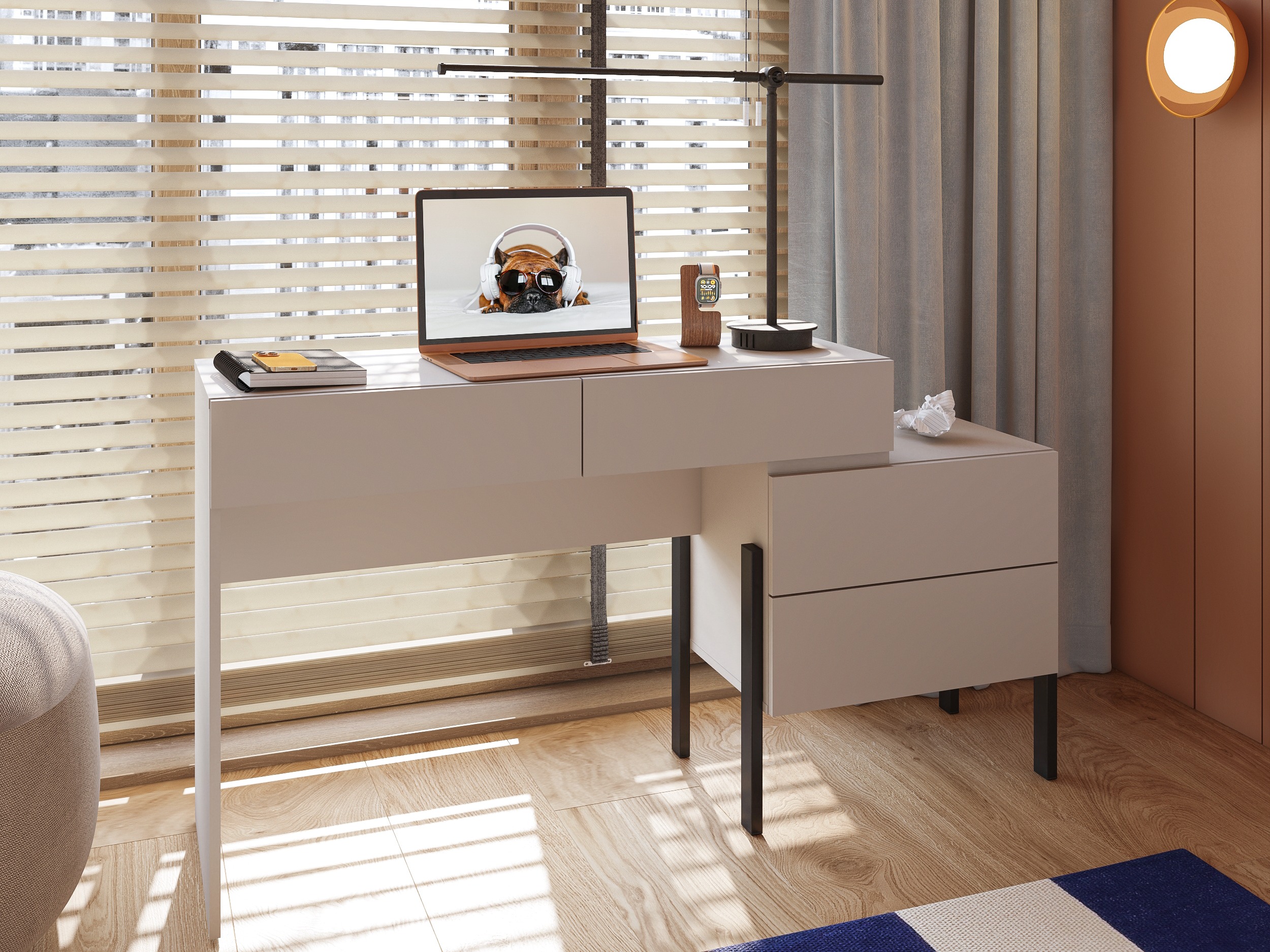 Mesa de oficina Etsore 107