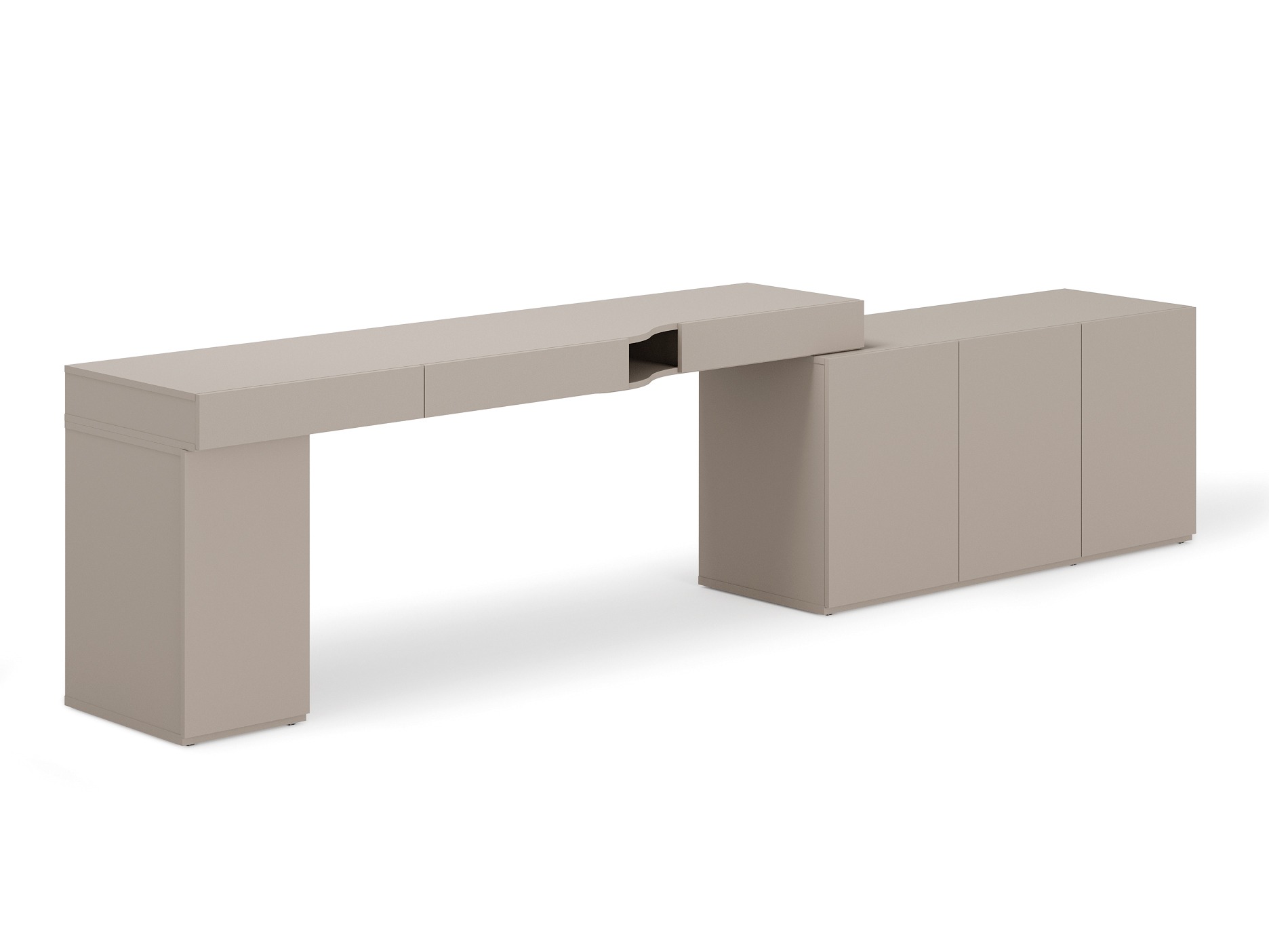 Mesa de oficina Evareve 114 (Izquierda)