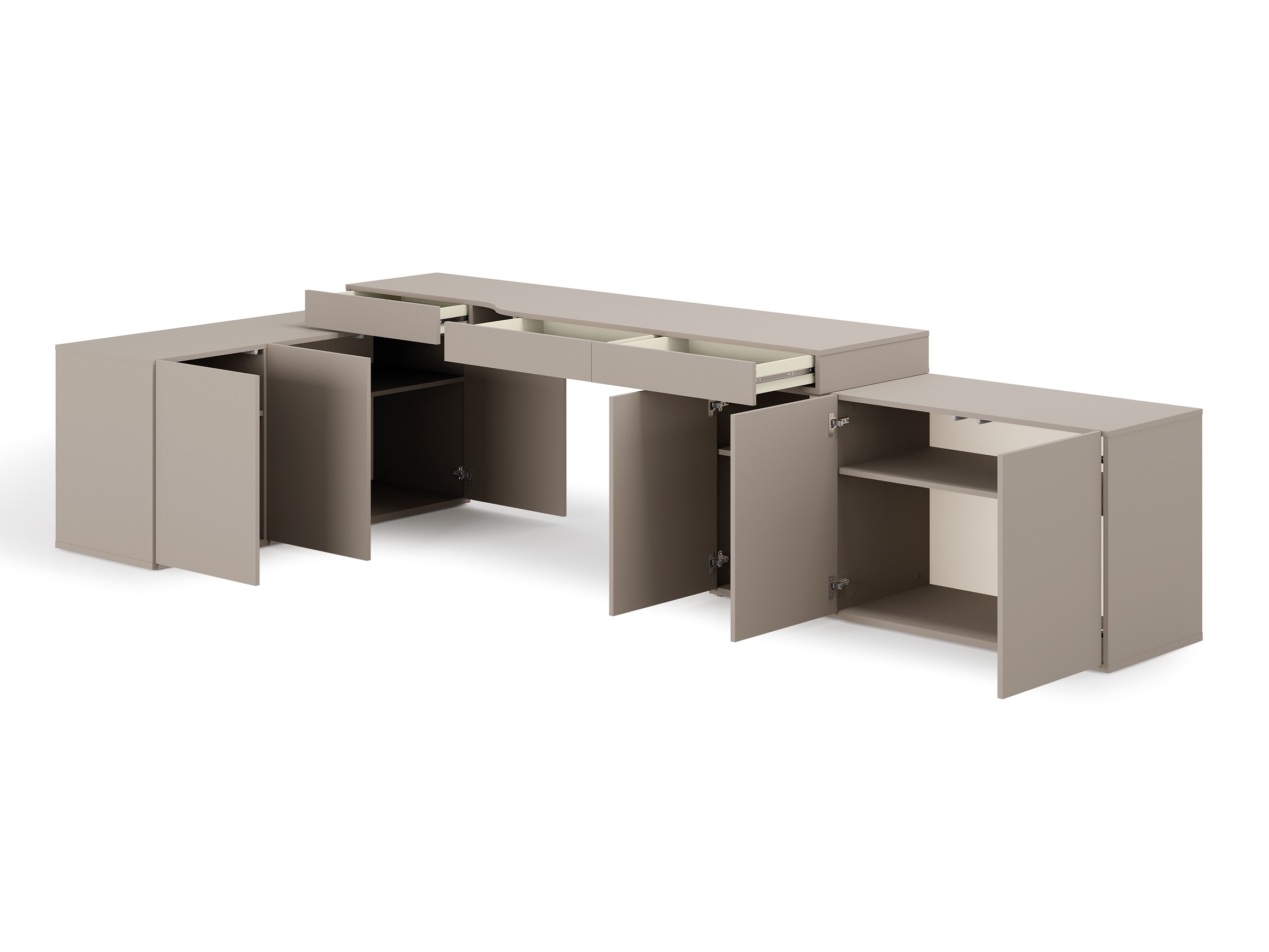 Mesa de ordenador esquinera Evareve 115 (Derecha)