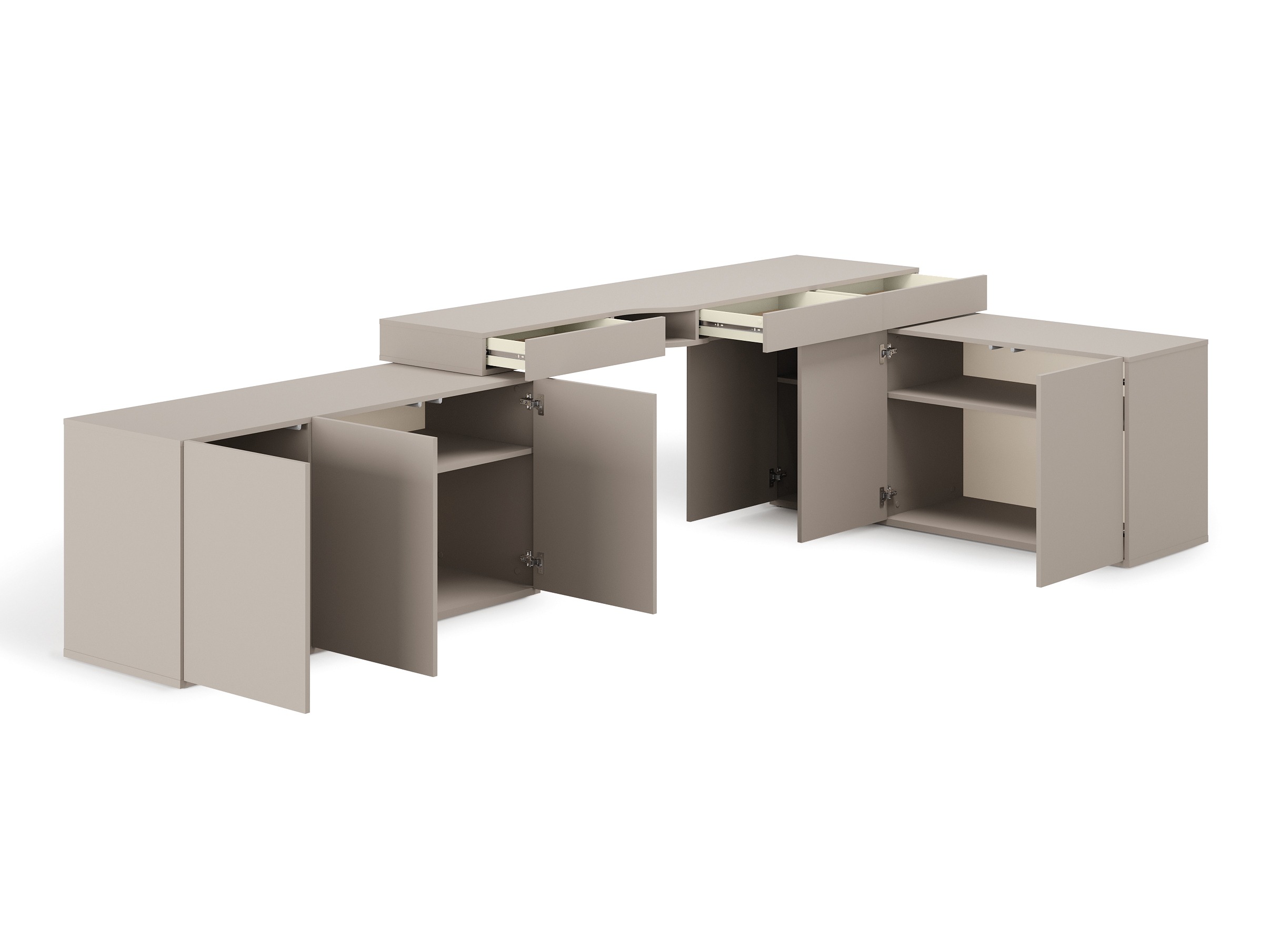 Mesa de ordenador esquinera Evareve 115 (Derecha)