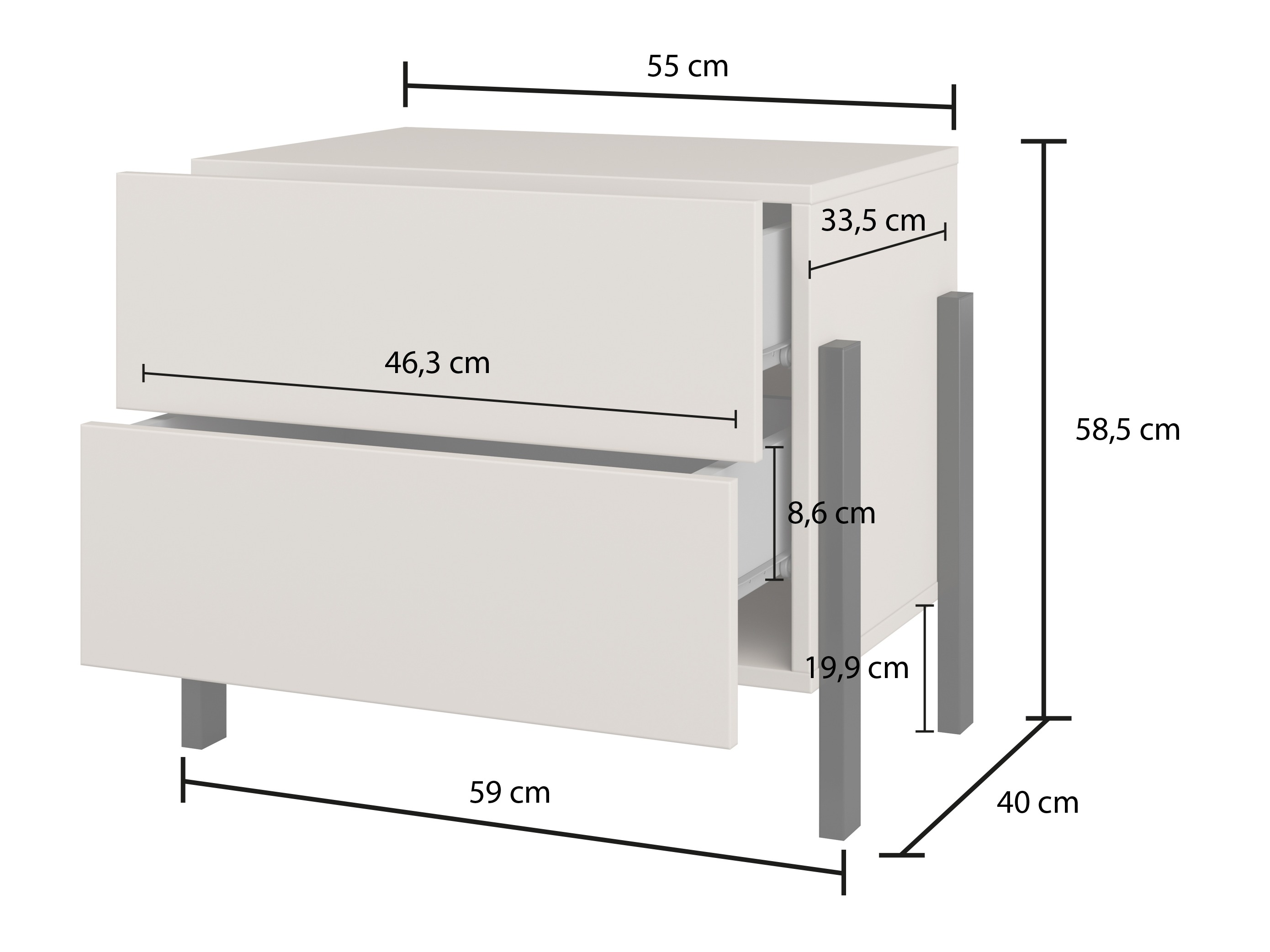 Mesilla de noche Etsore 110