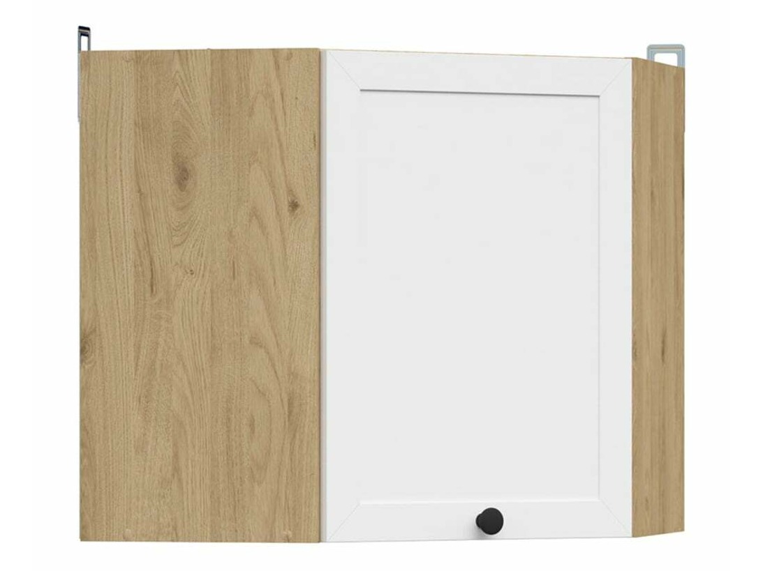 Armario esquinero de pared modular Classic White Oak 101