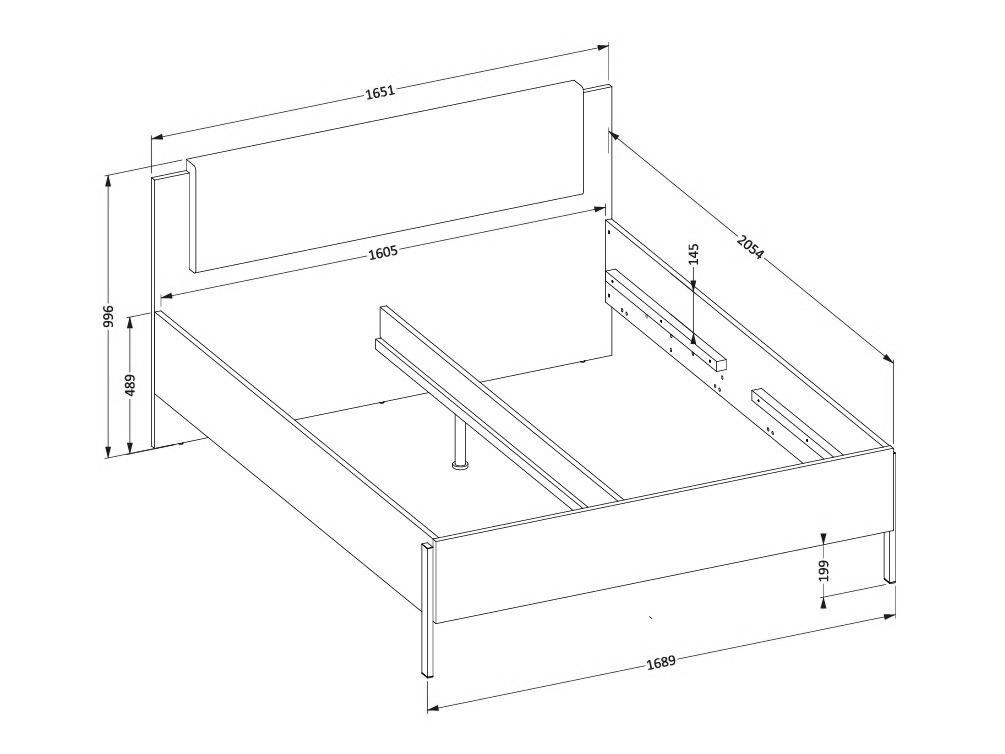 Conjunto de dormitorio Etsore 115