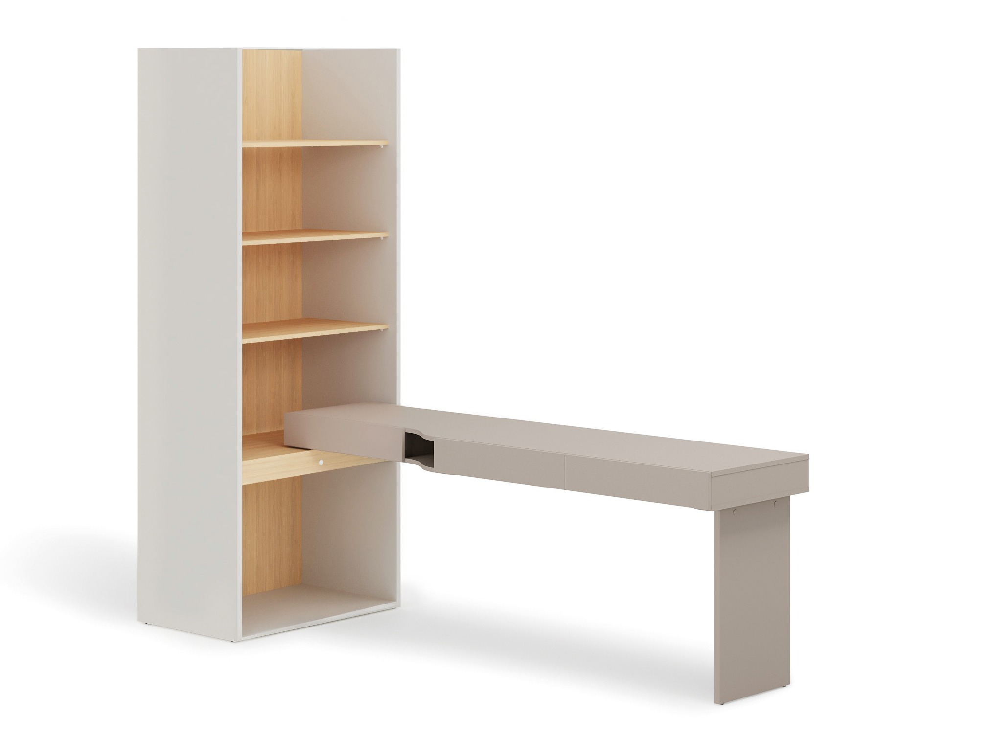 Conjunto de oficina en casa Evareve 120 (Derecha)