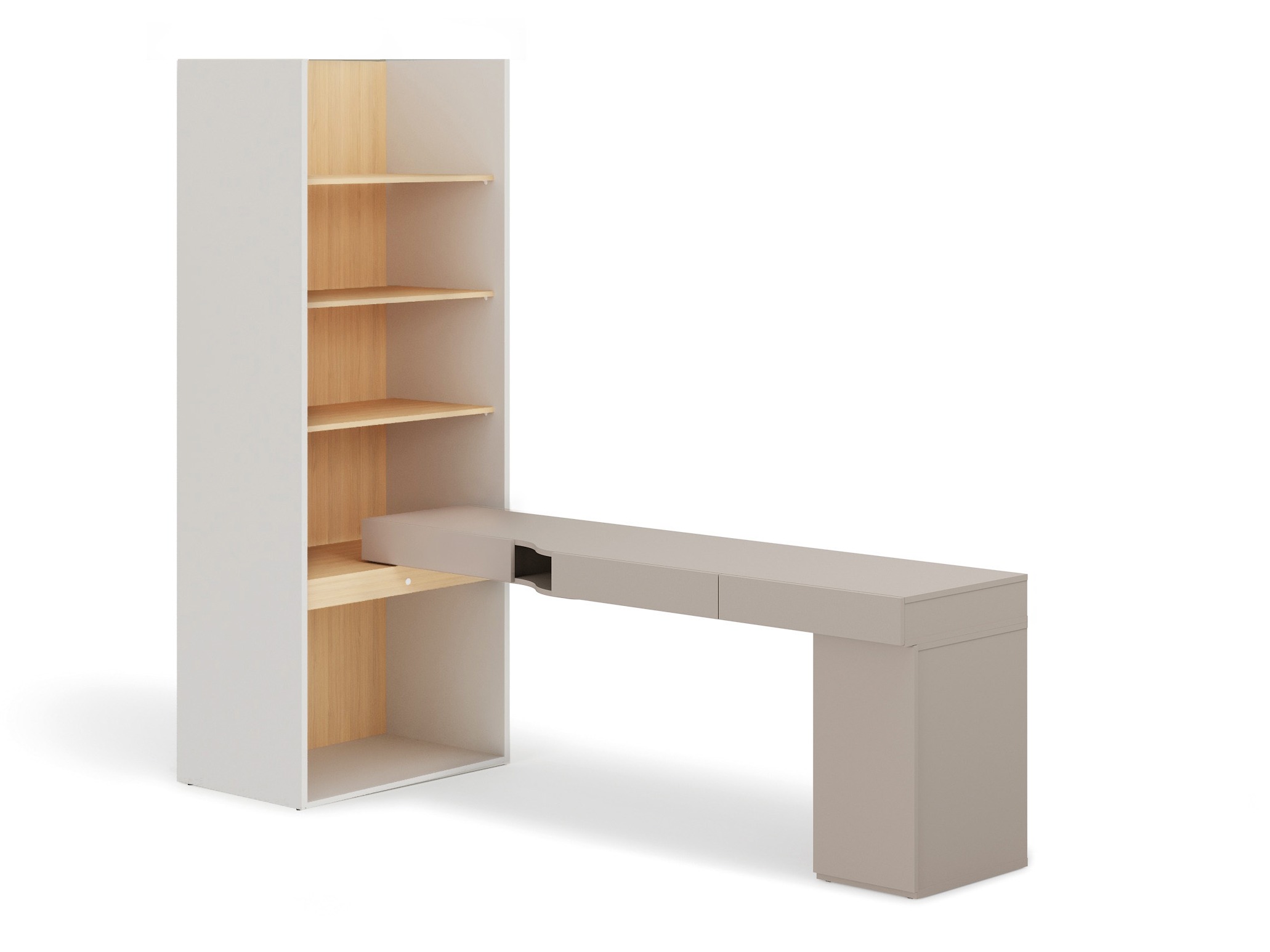 Conjunto para oficina en casa Evareve 119 (Derecha)