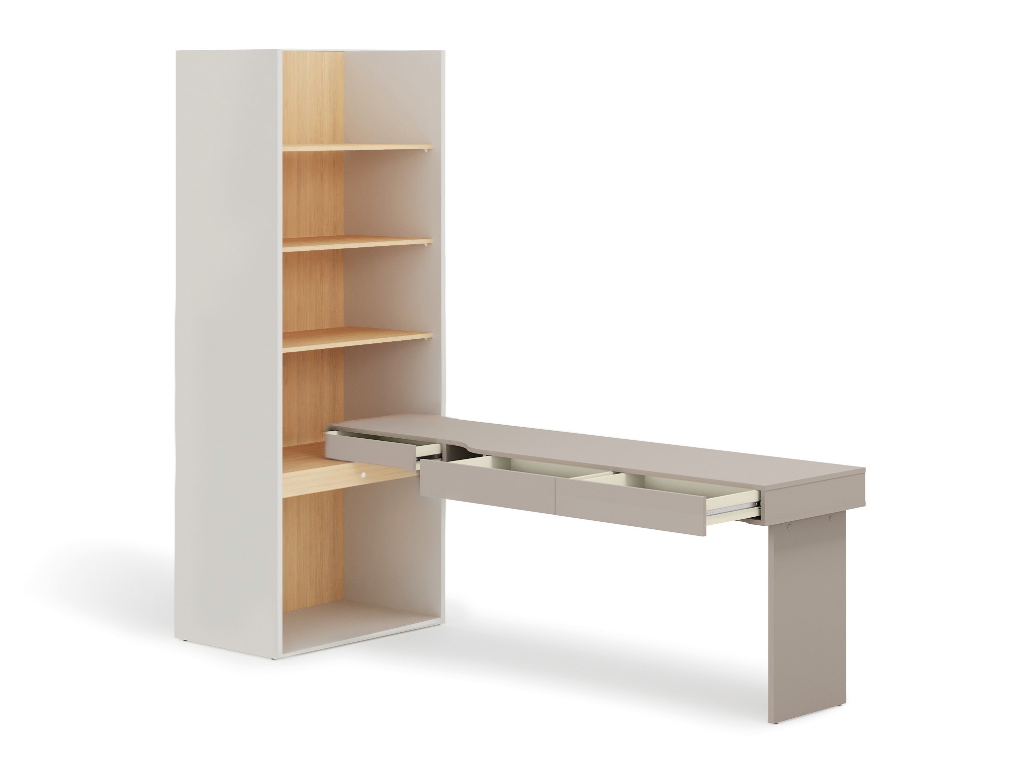 Conjunto para oficina en casa Evareve 120 (Derecha)