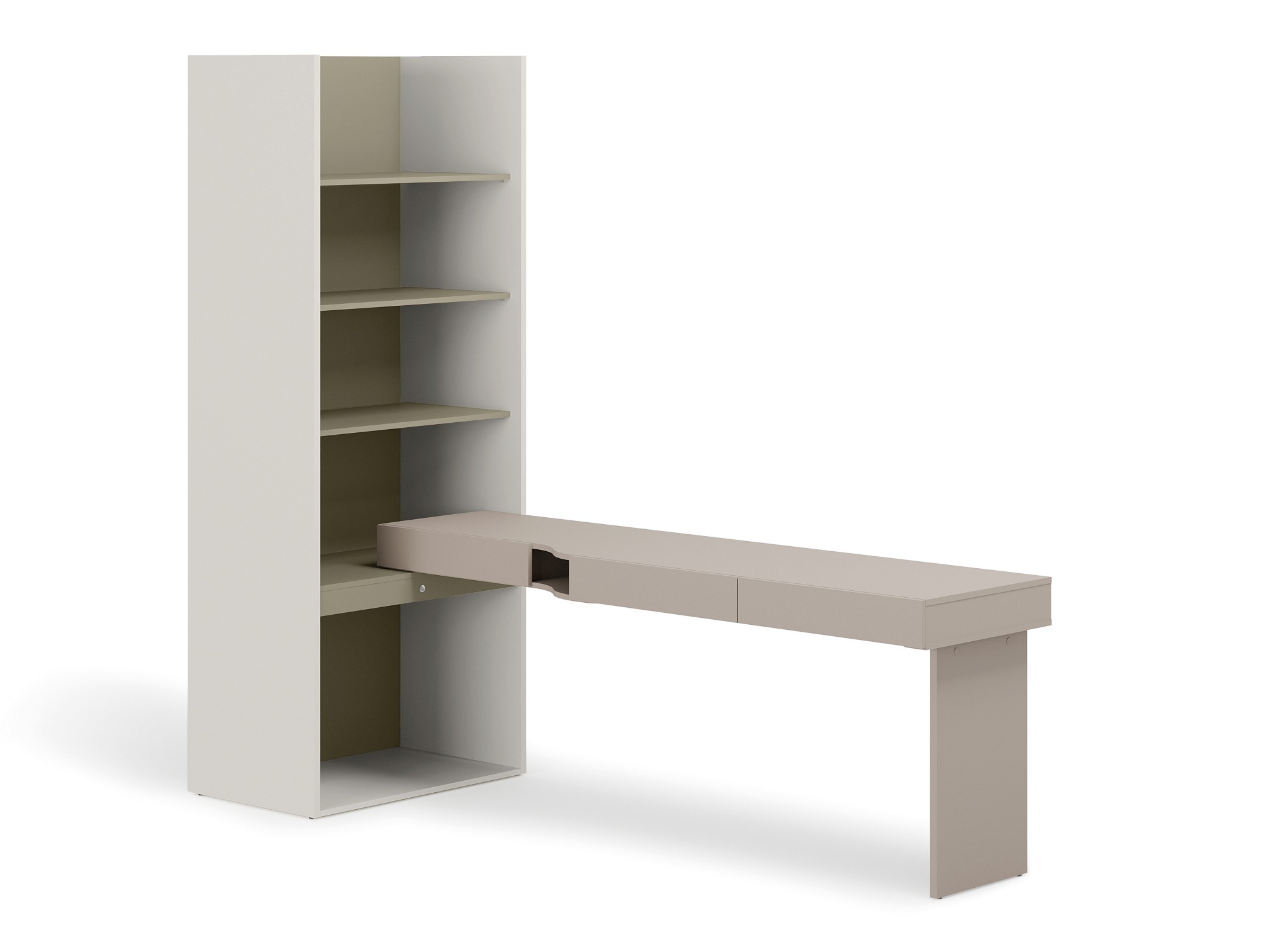 Conjunto para oficina en casa Evareve 120 (Derecha)