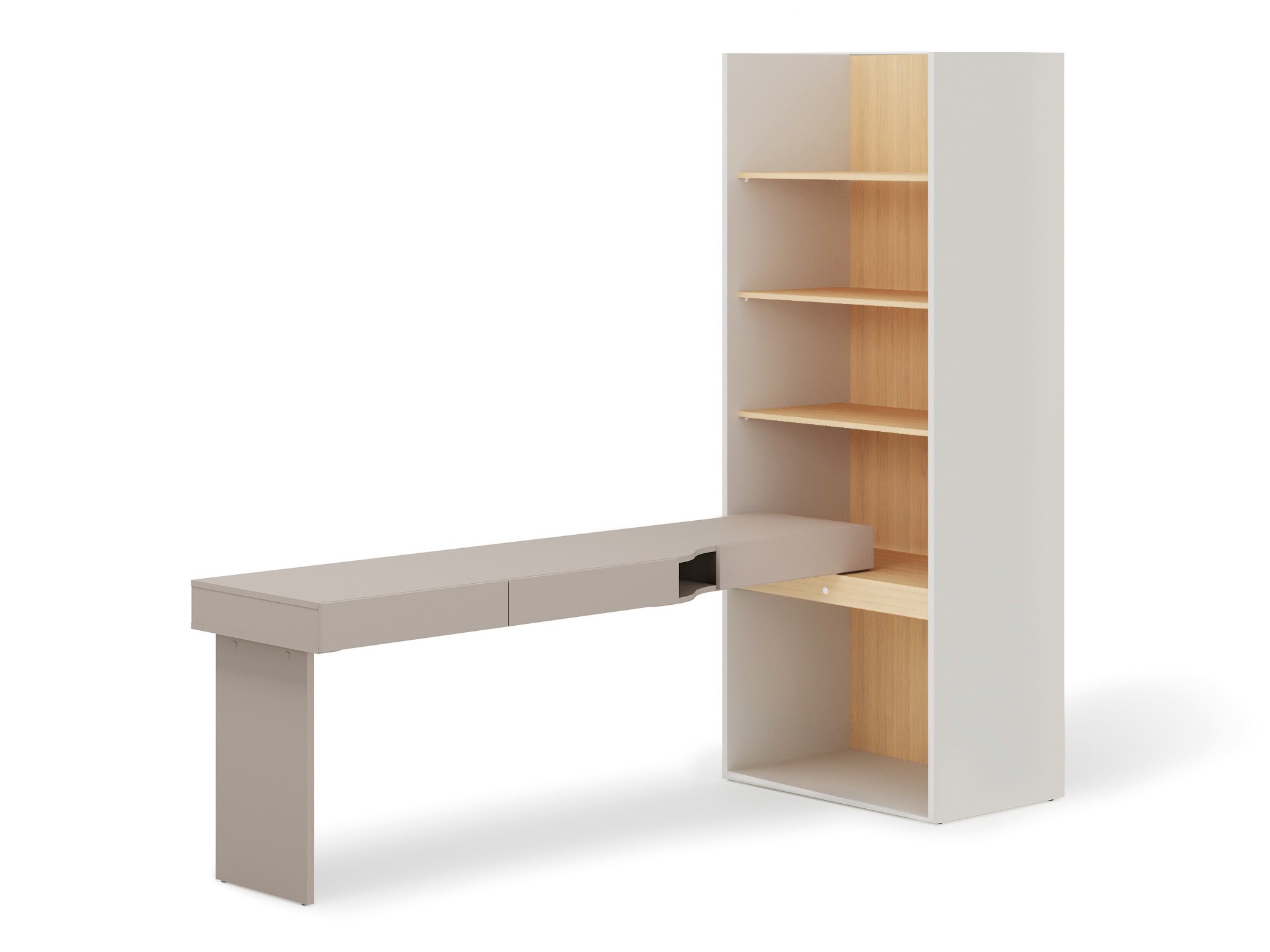 Conjunto para oficina en casa Evareve 120 (Izquierda)