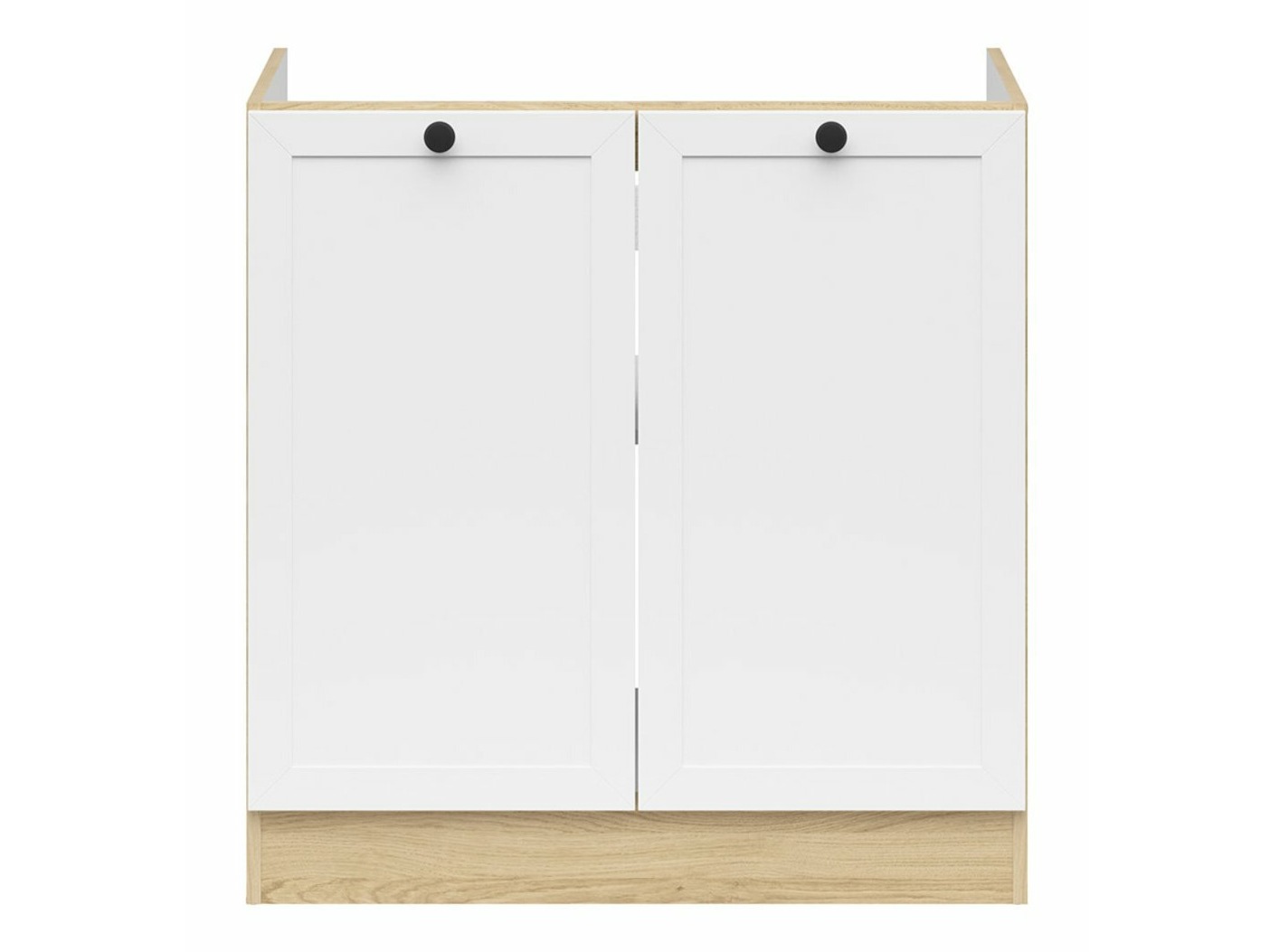 Mueble lavabo modular con puertas Classic White Oak 110