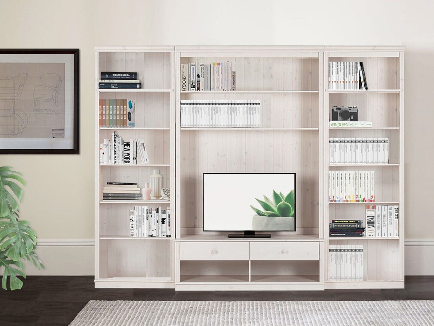 Conjunto de salón Saltoro 127 (Blanco)