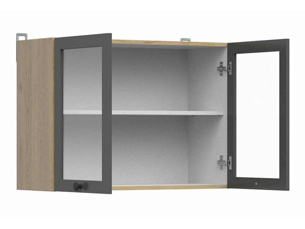 Armario de pared modular Classic Grey Oak 112