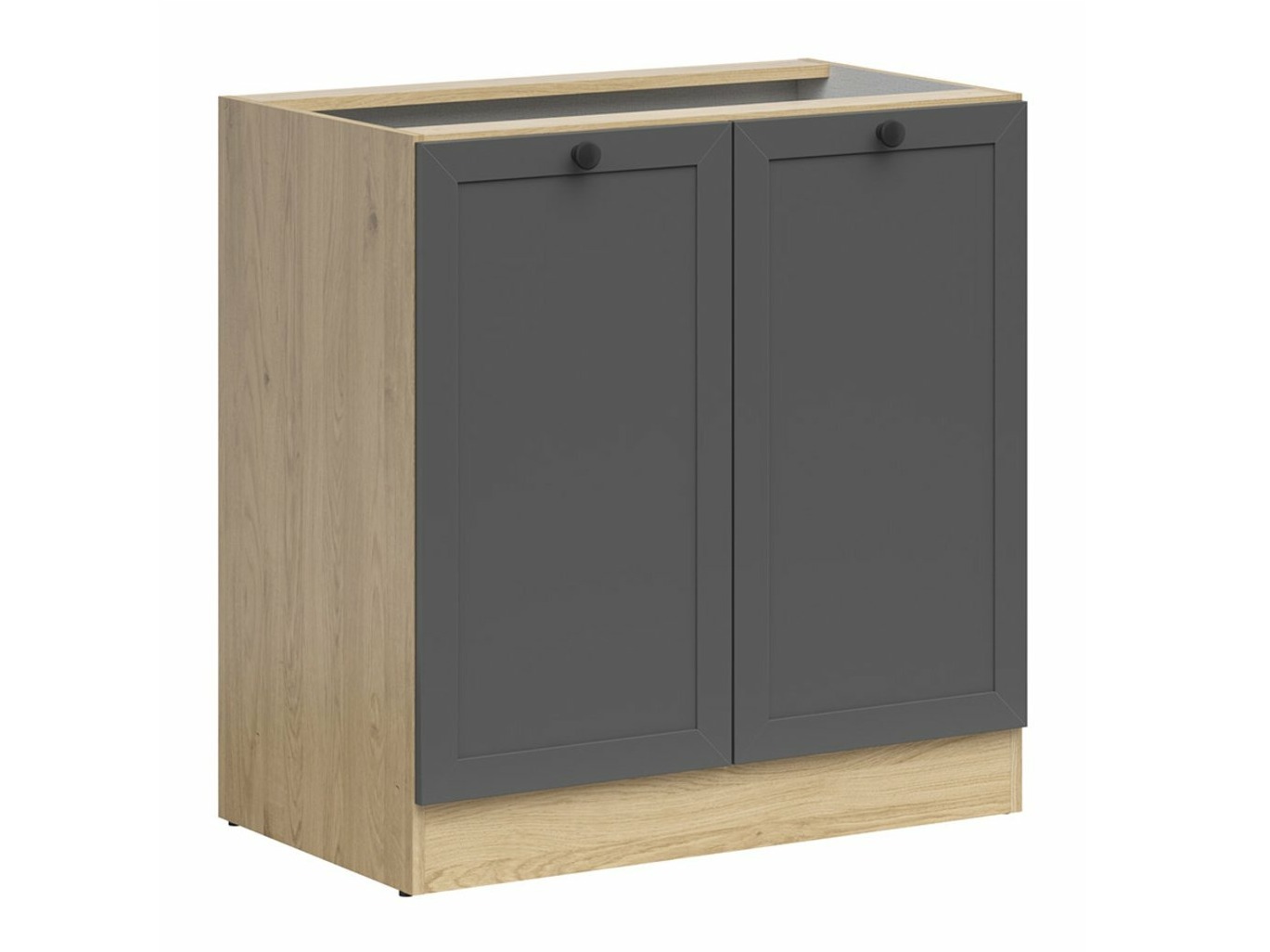 Armario modular con puertas. Classic Grey Oak 102