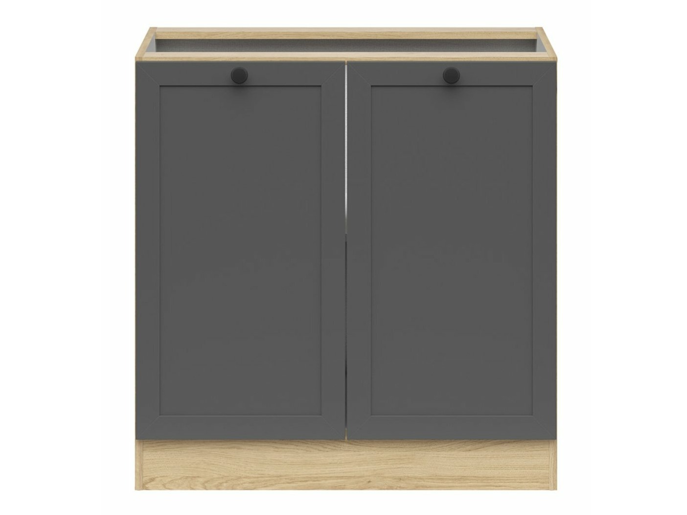 Armario modular con puertas. Classic Grey Oak 102
