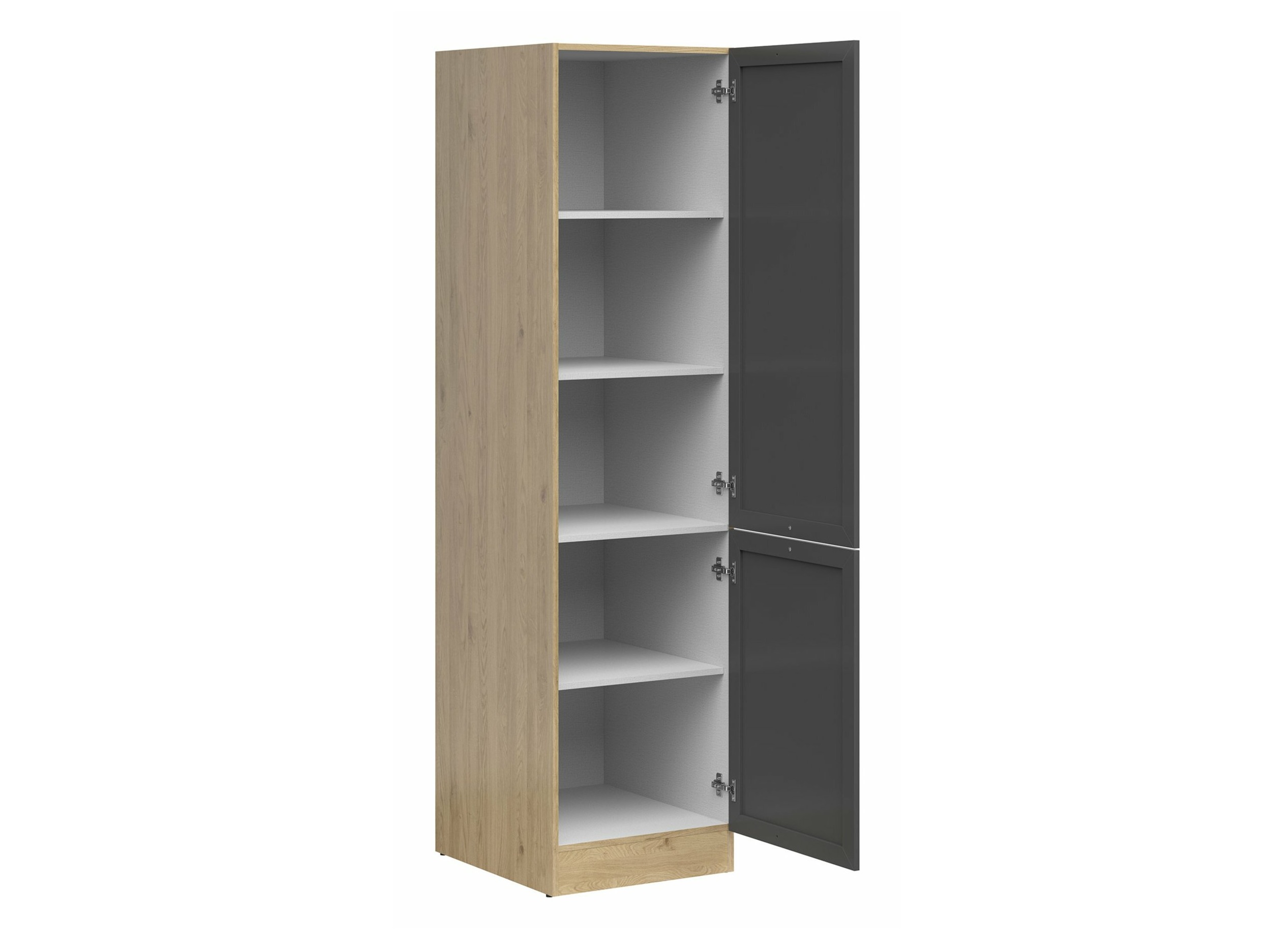 Armario modular con puertas. Classic Grey Oak 114