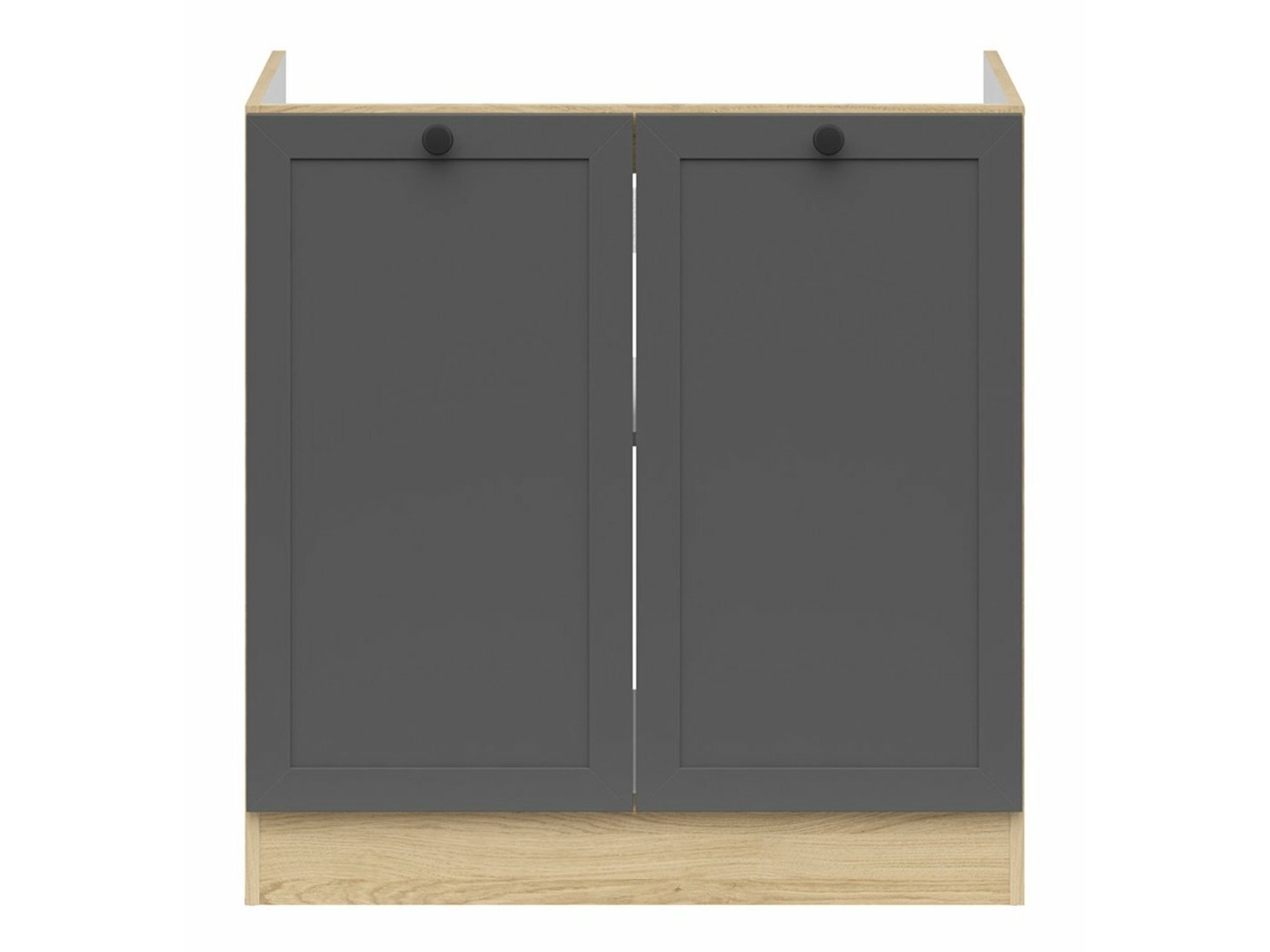 Mueble lavabo modular con puertas Classic Grey Oak 101