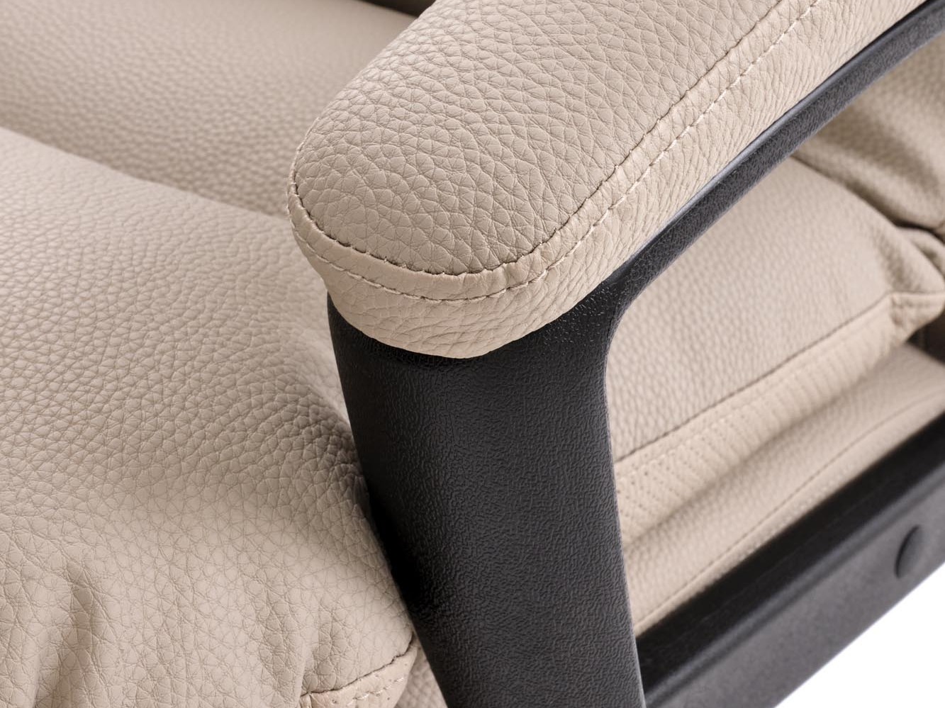 Silla de oficina Houston 2003 (Negro + Beige)
