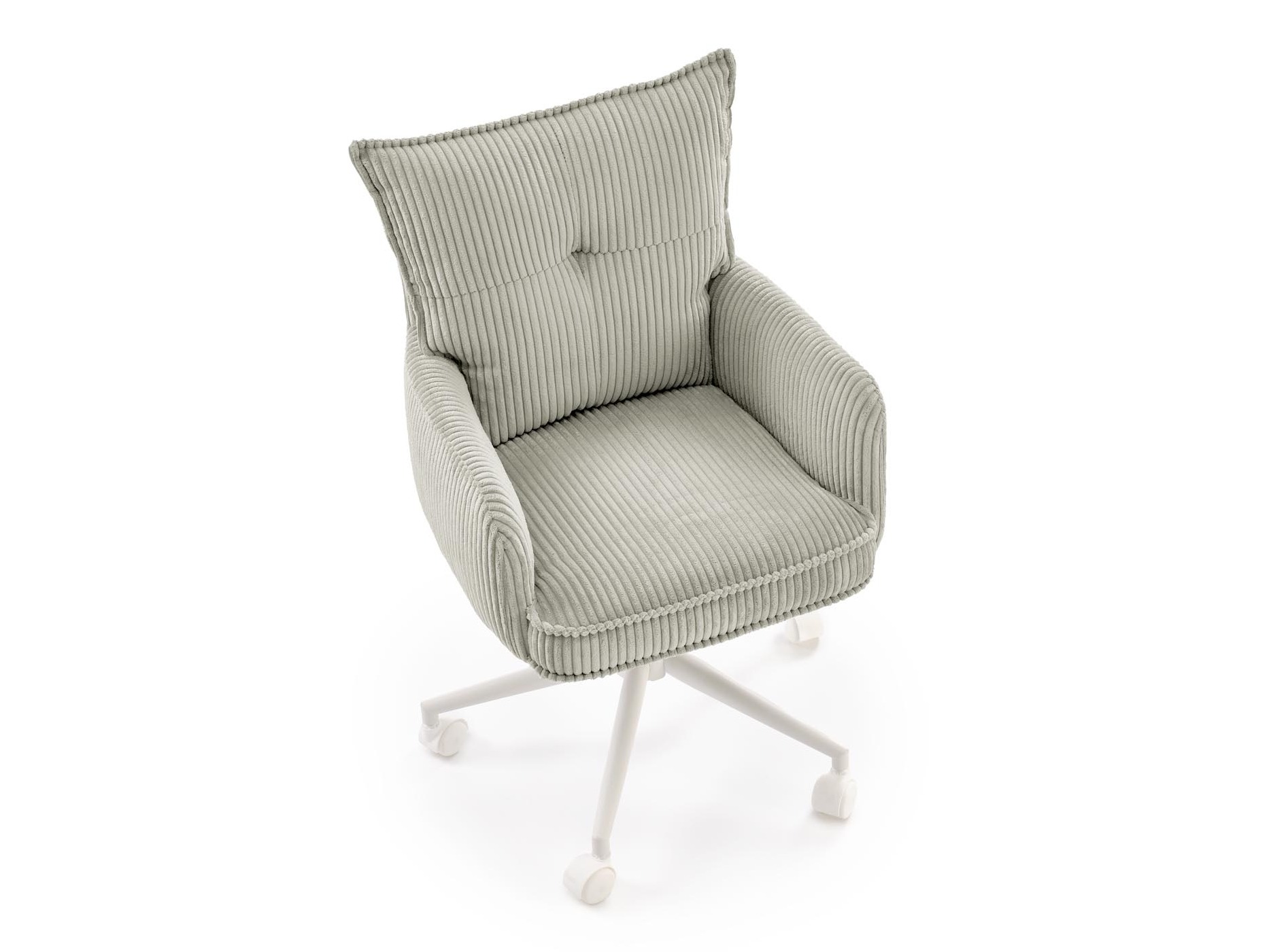 Silla de oficina Houston 2005 (Gris claro + Blanco)