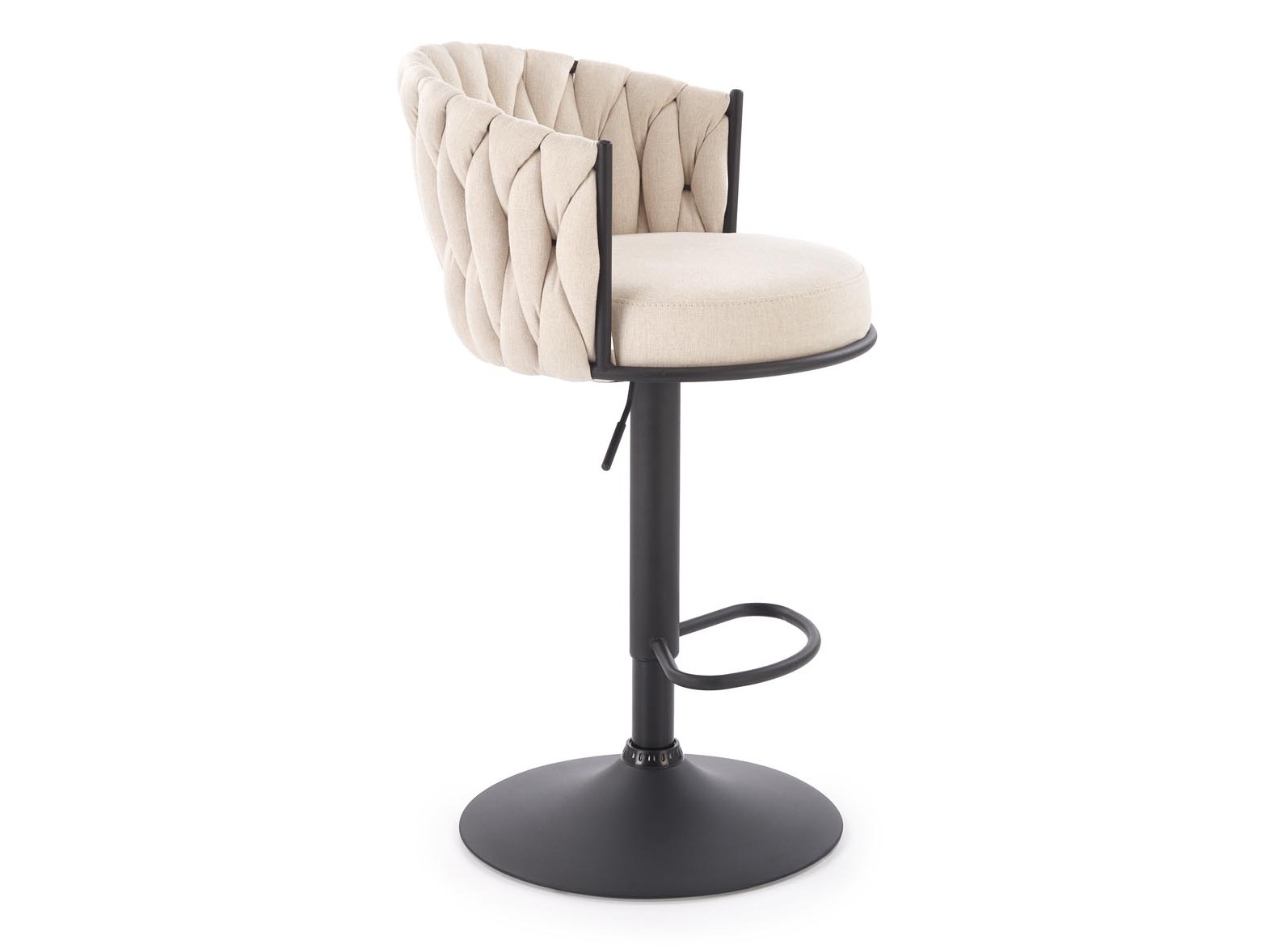 Silla de barra Houston 2016 (Beige + Negro)