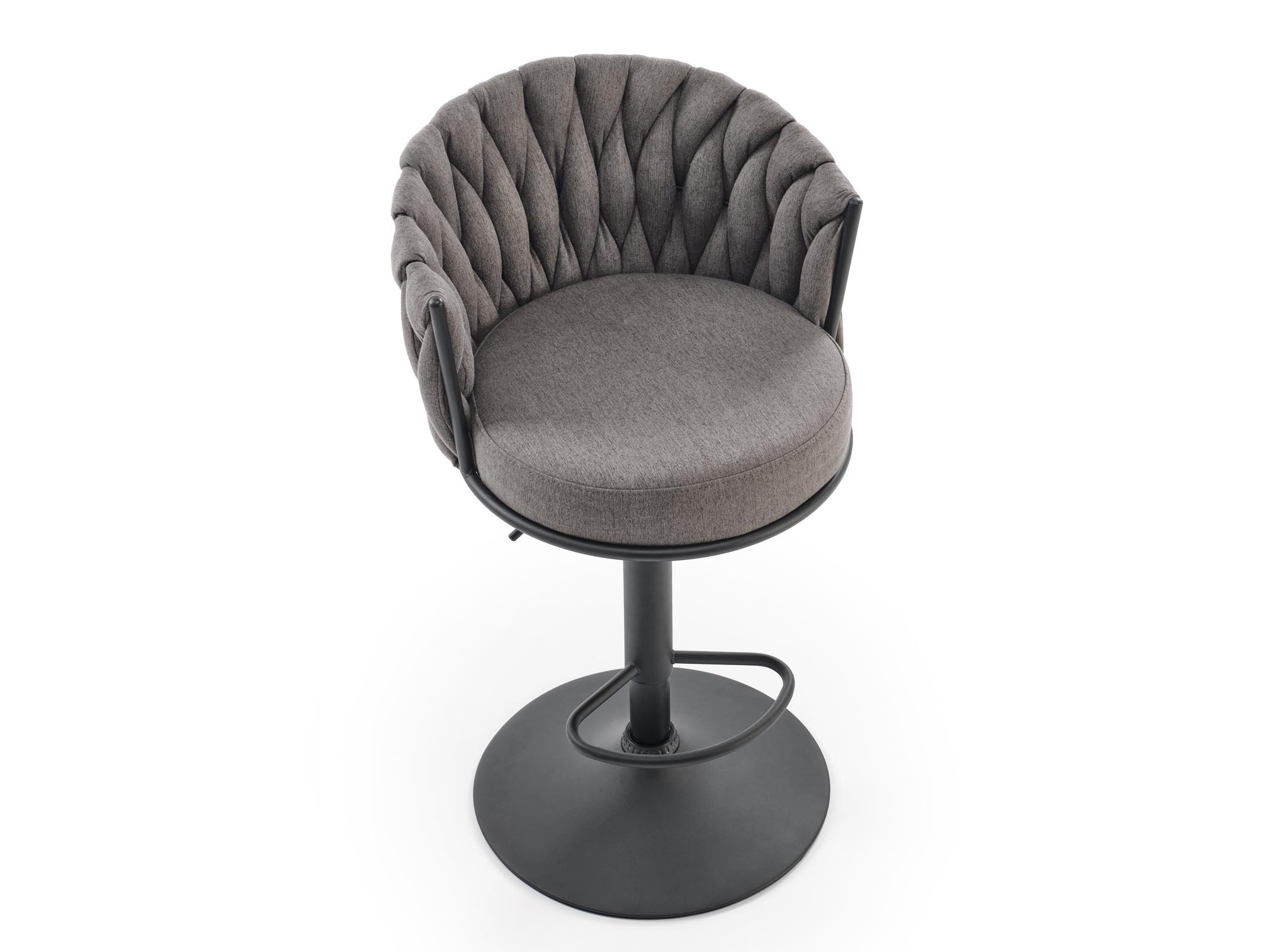 Silla de barra Houston 2016 (Gris + Negro)