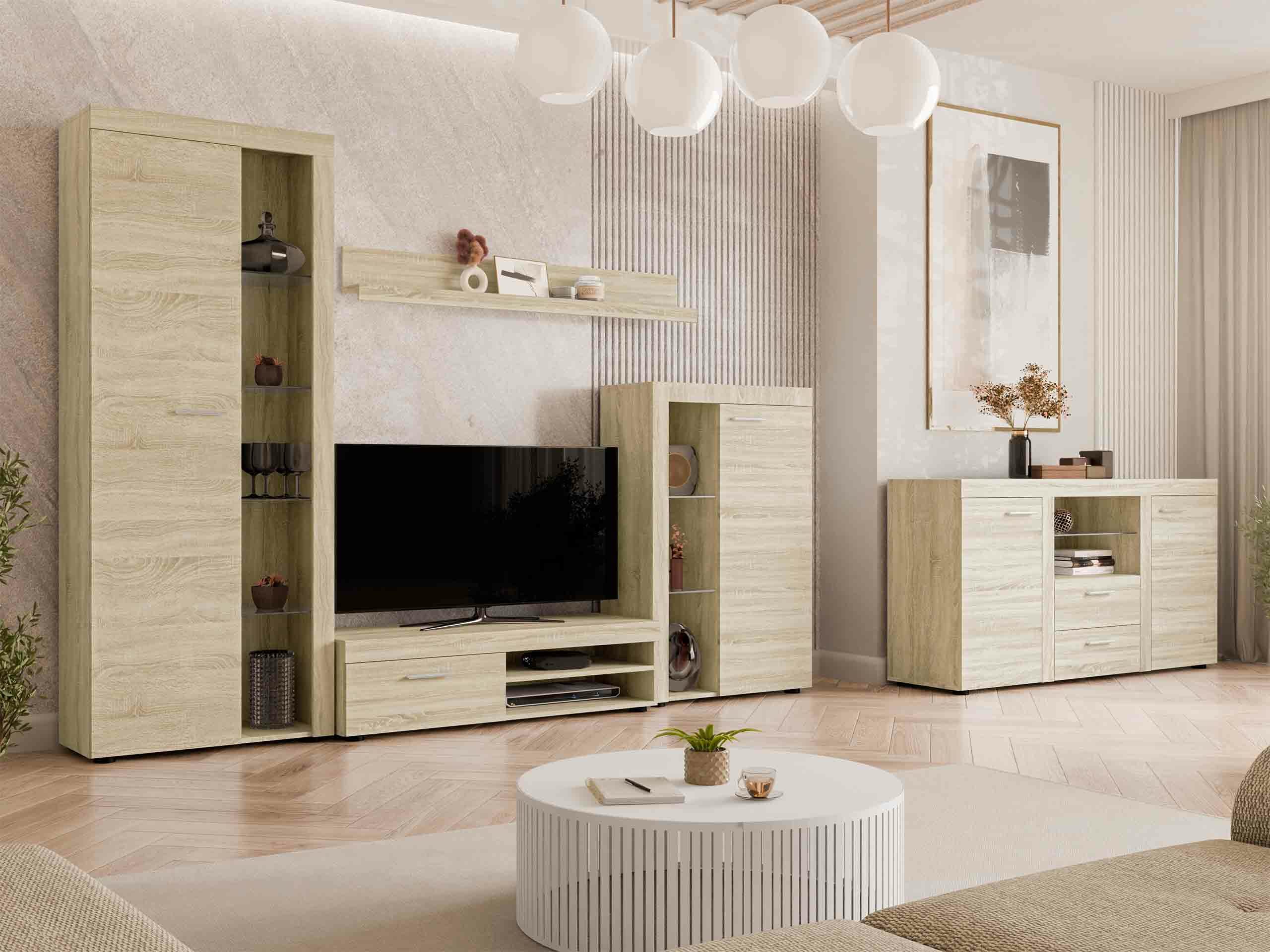 Cómoda Tucson 104 (Roble Sonoma)