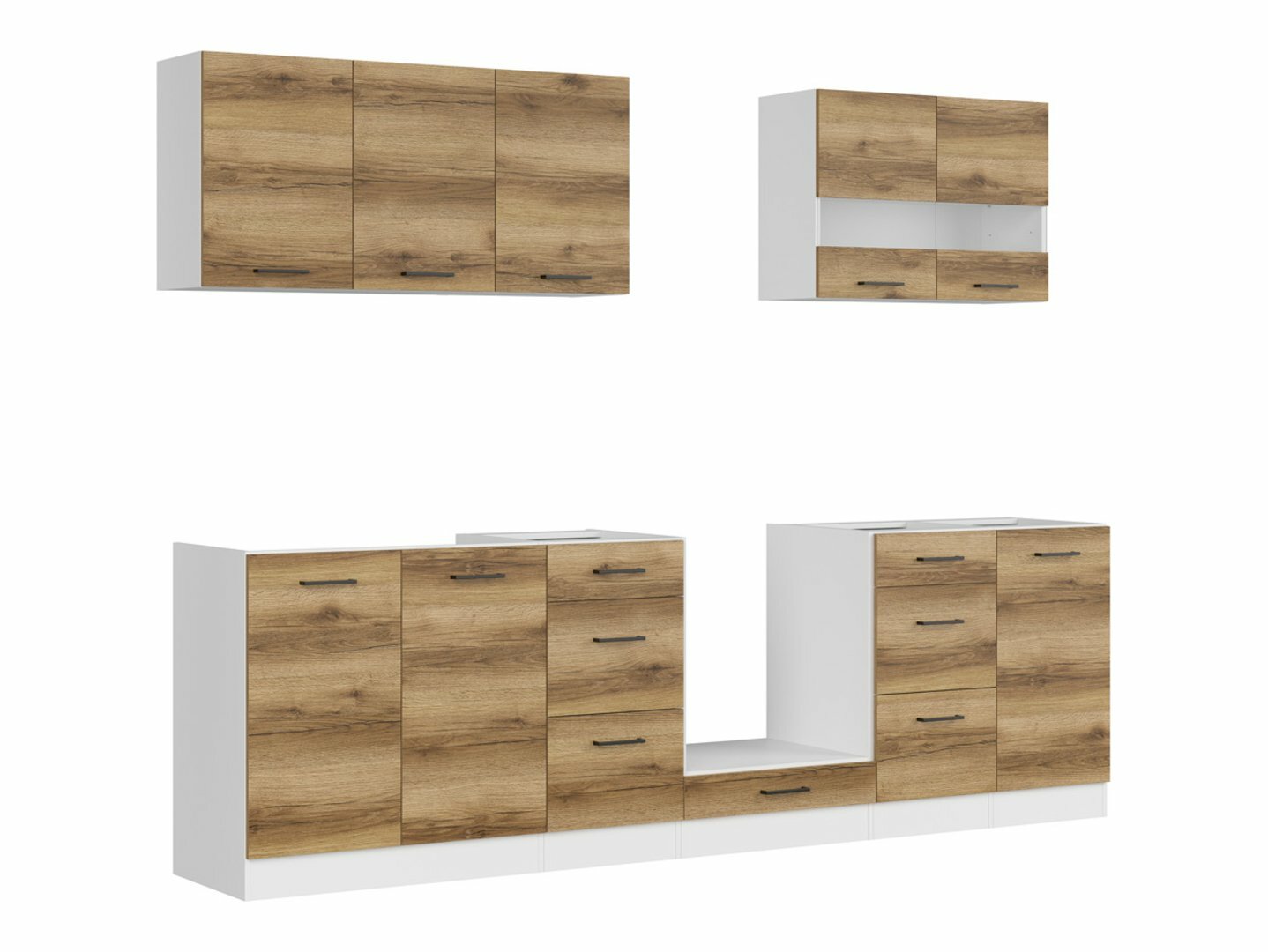 Conjunto de cocina modular Dela 117