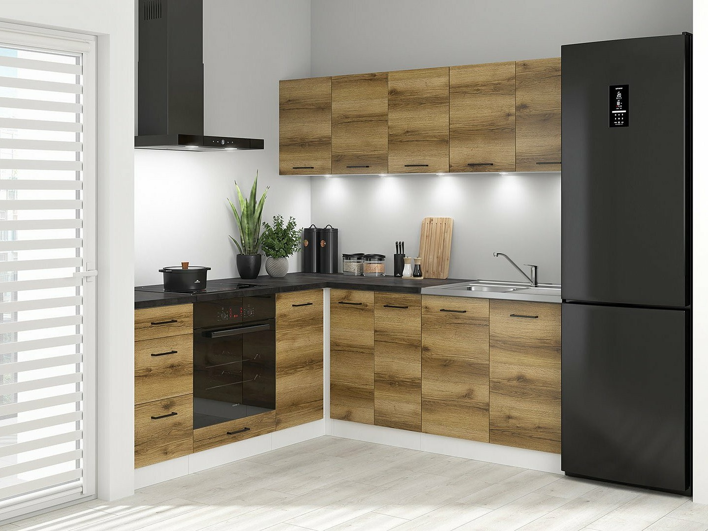 Conjunto de cocina modular Dela 118