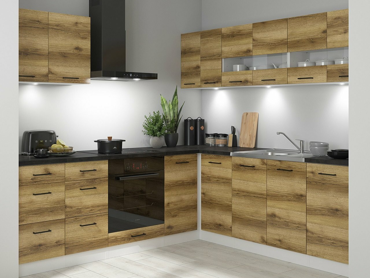 Conjunto de cocina modular Dela 119