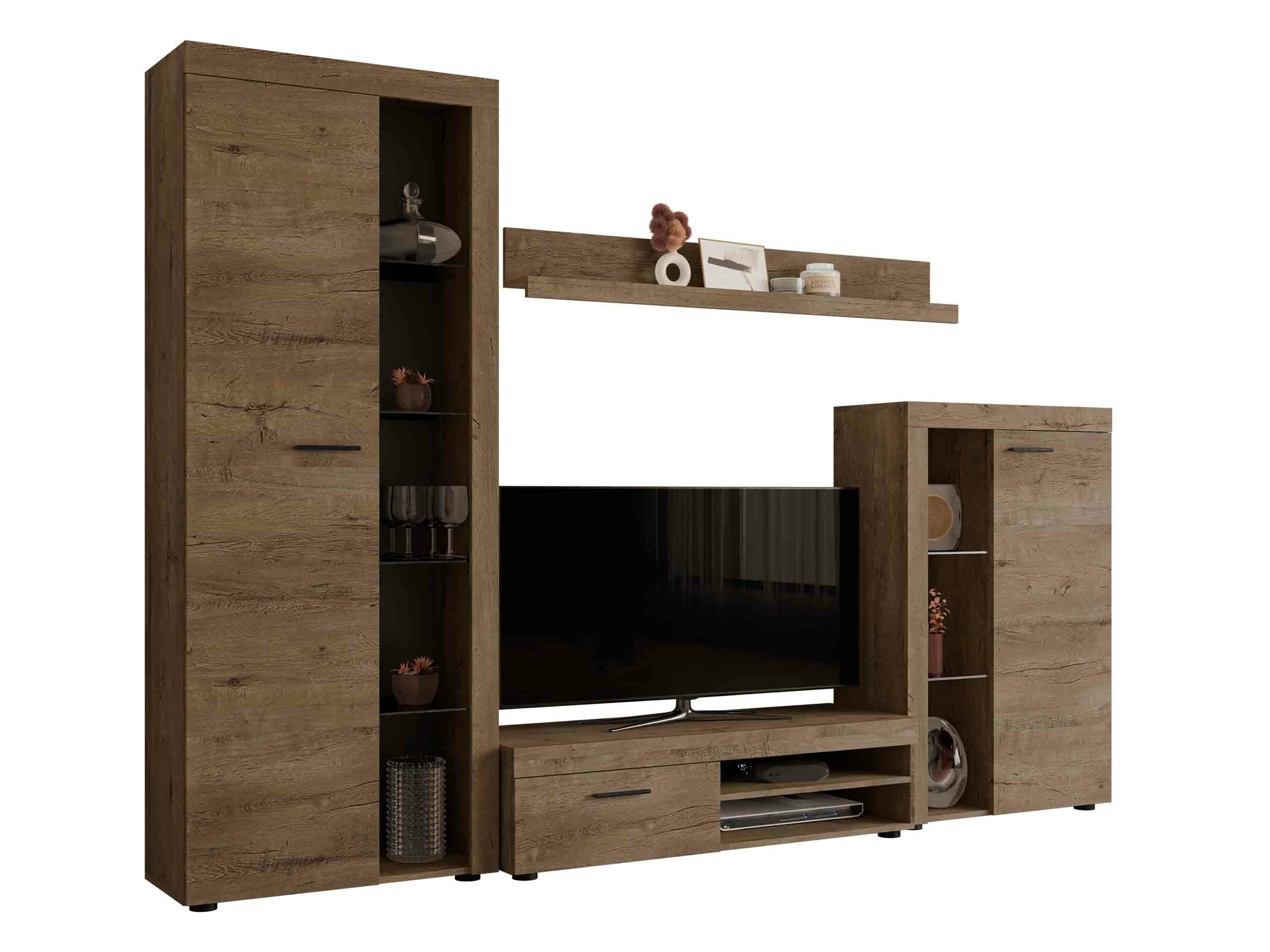 Conjunto de salón Tucson 103 (Roble de lefkada)