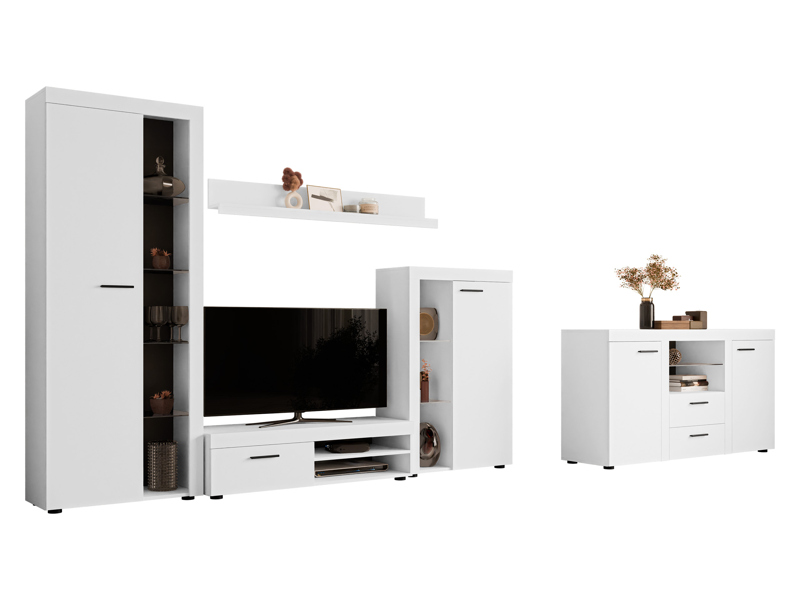 Conjunto de salón Tucson 106 (Blanco)