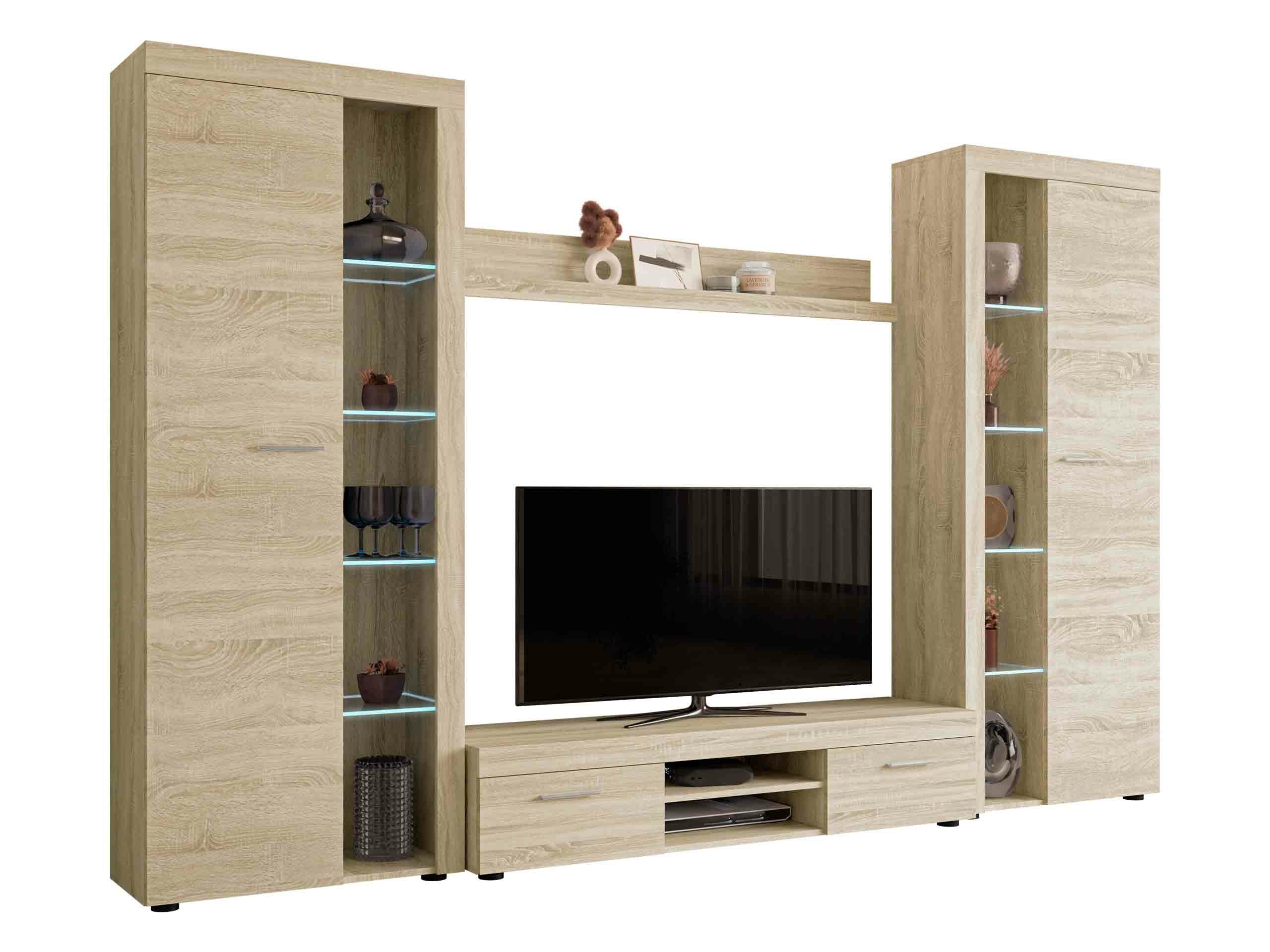 Conjunto de salón Tucson 107 (Roble Sonoma)