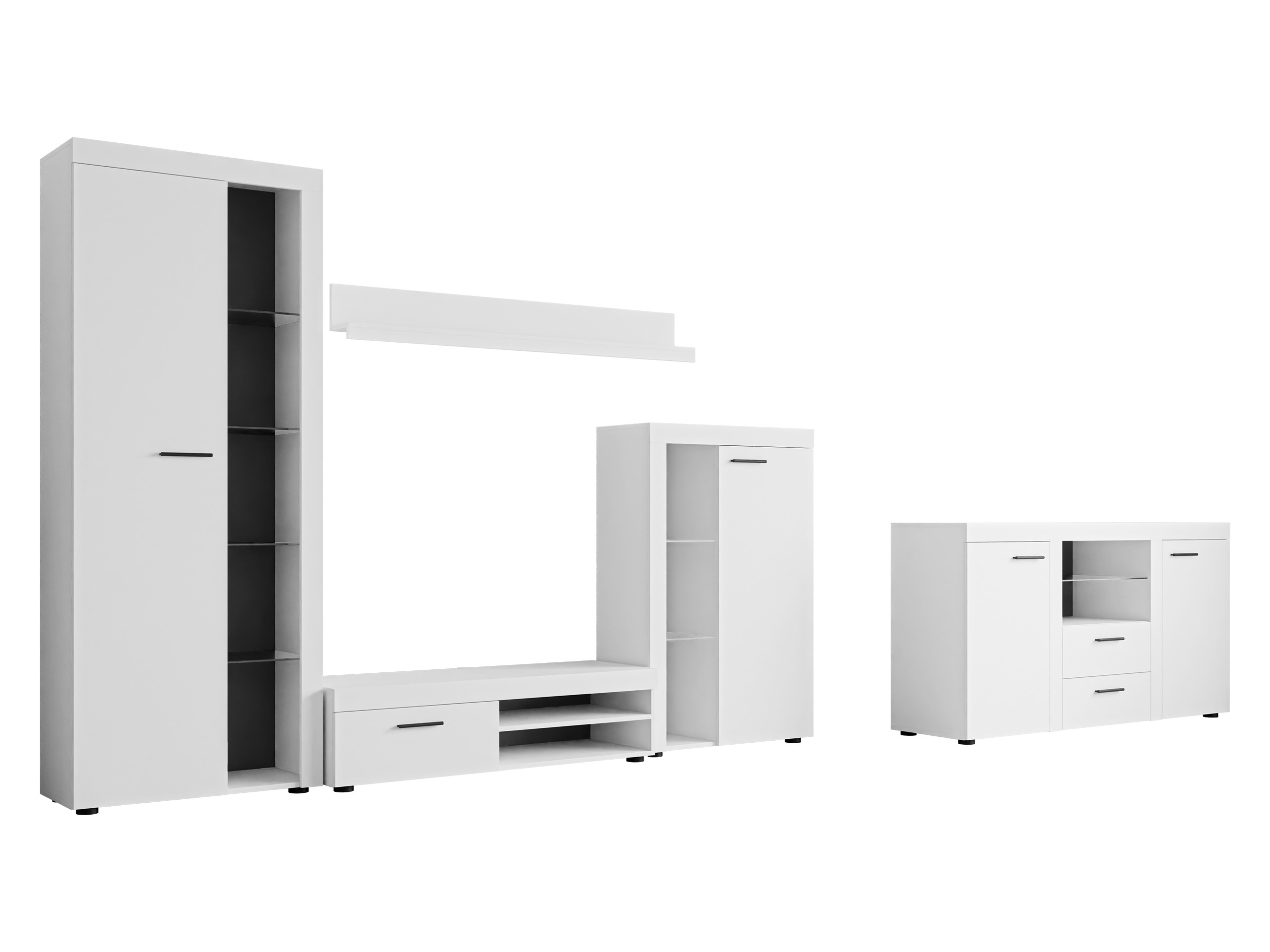 Conjunto de salón Univio I (Blanco)