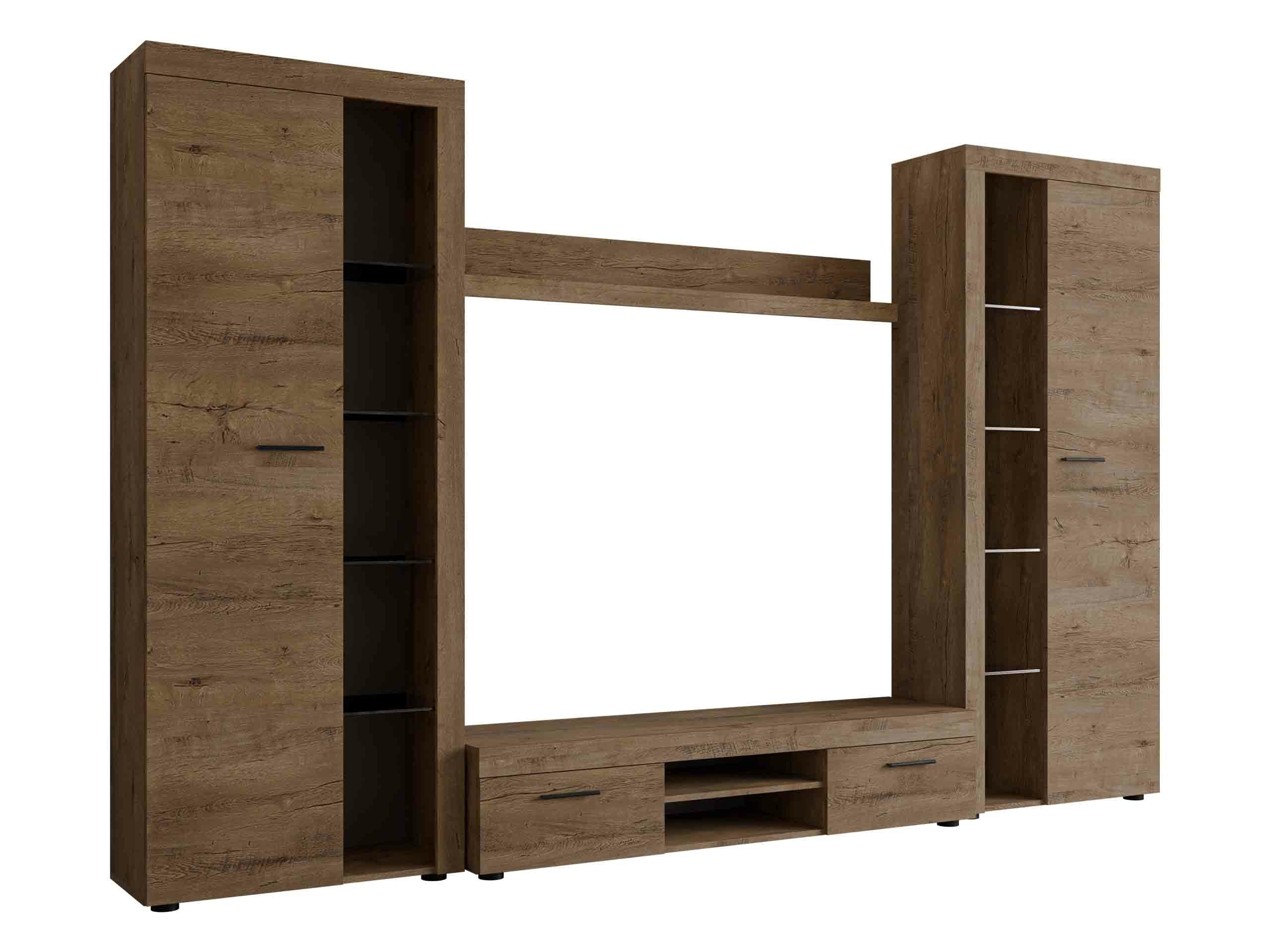 Conjunto de salón Univio II (Roble de lefkada)