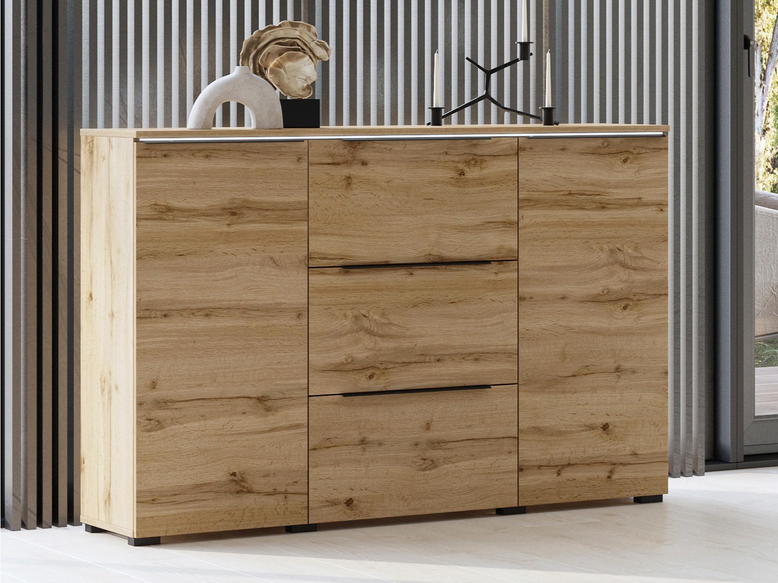 Cómoda Austin 364 (Roble wotan)