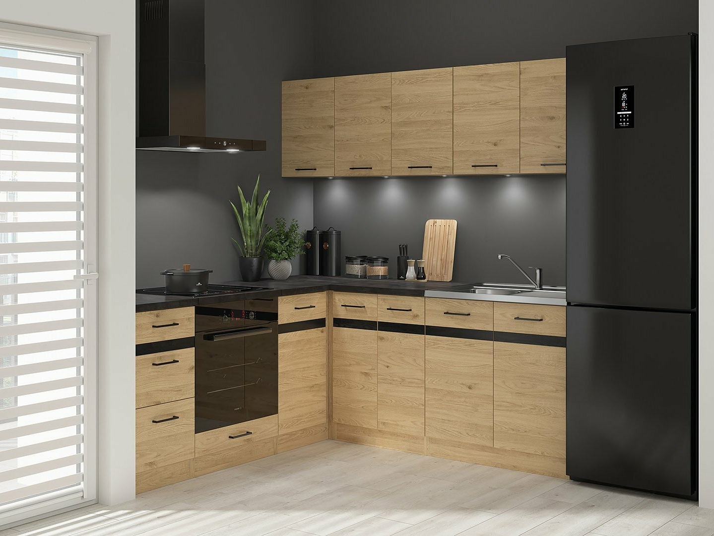 Conjunto de cocina modular Berna 124