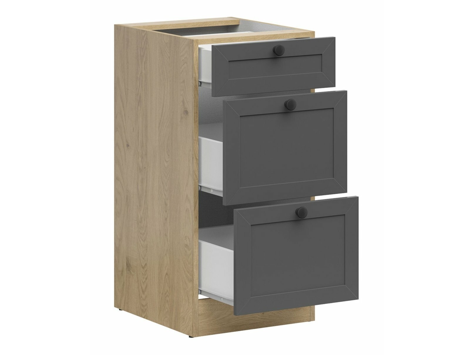Conjunto de cocina modular Classic Grey Oak 120