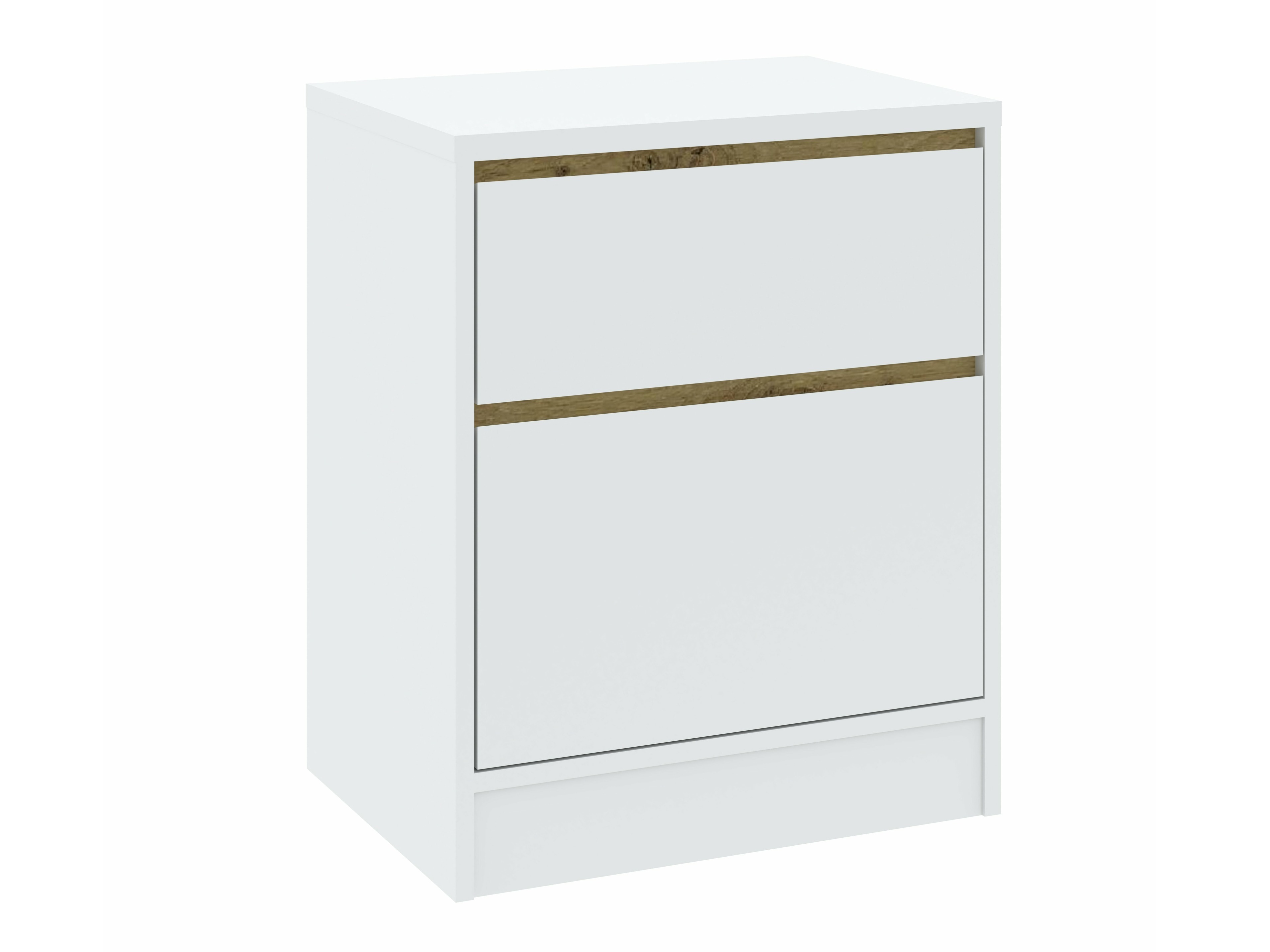 Mesilla de noche Mervese 100 (Blanco)