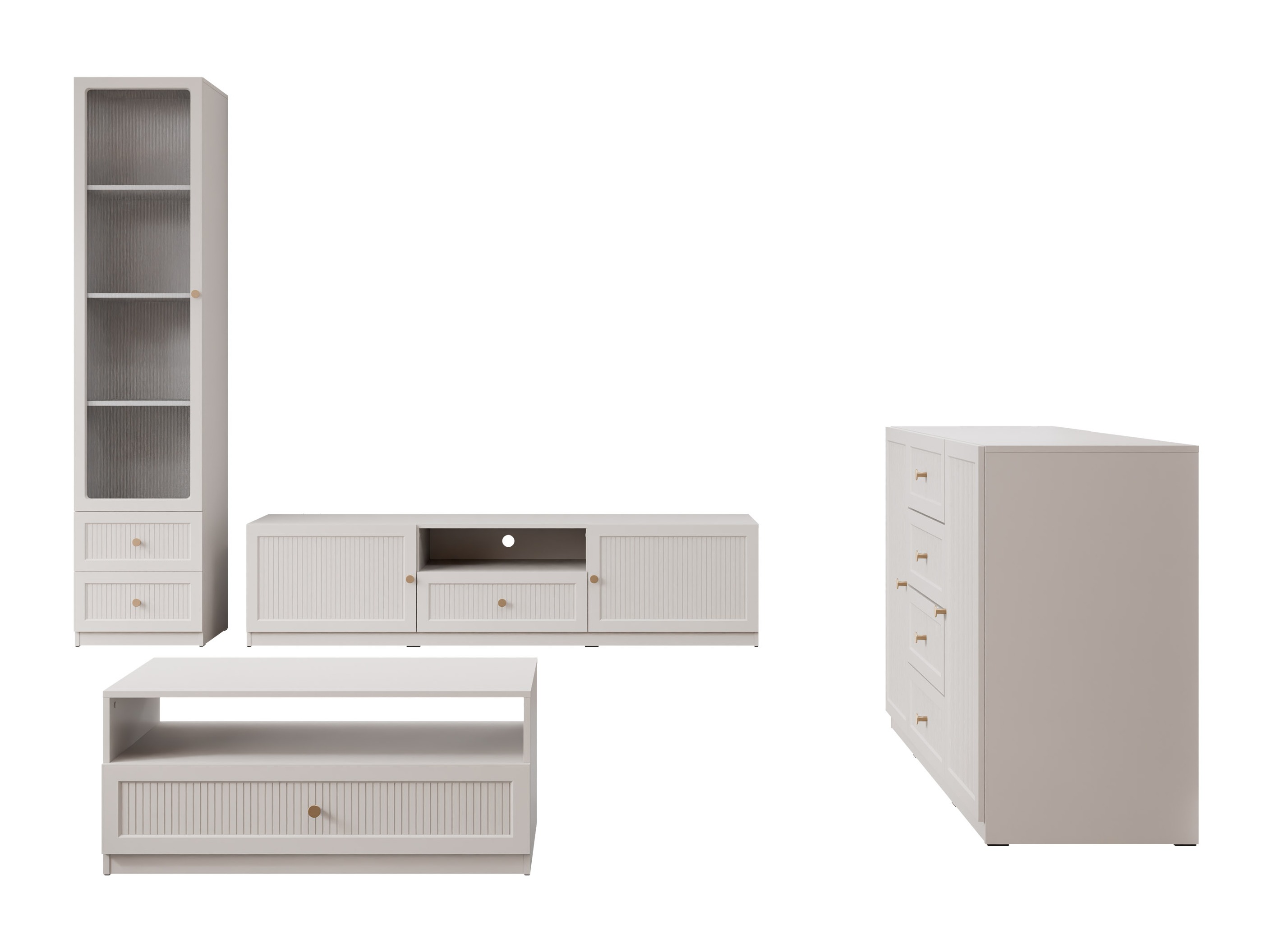 Conjunto de salón Comfivo Lenitas