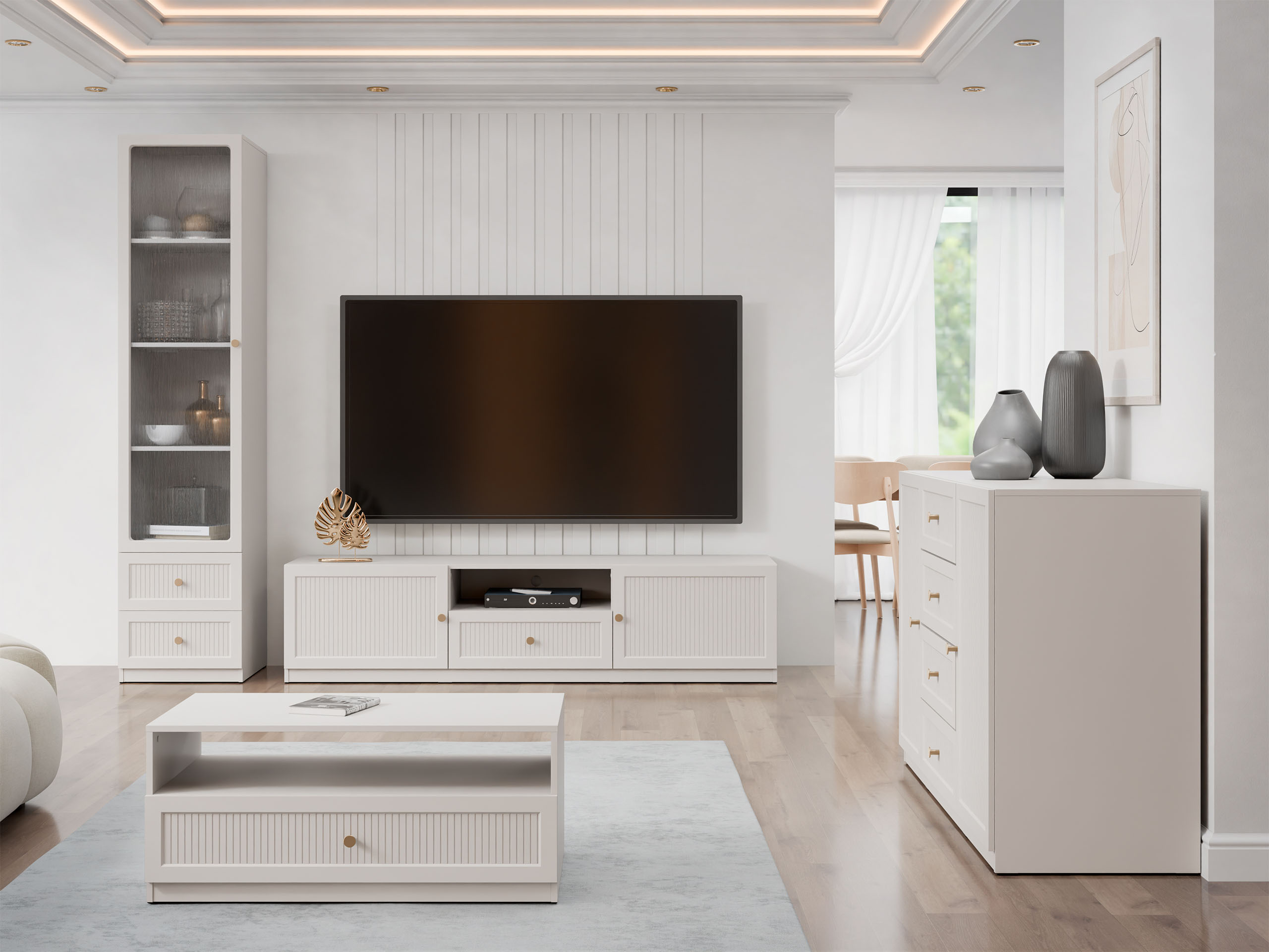 Conjunto de salón Comfivo Meleti 105