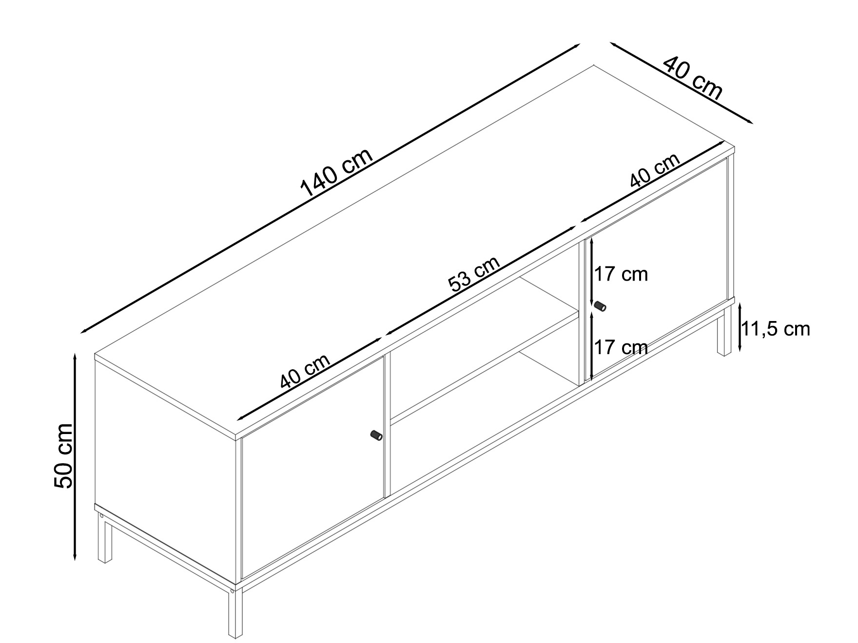 Mueble TV Denton 843