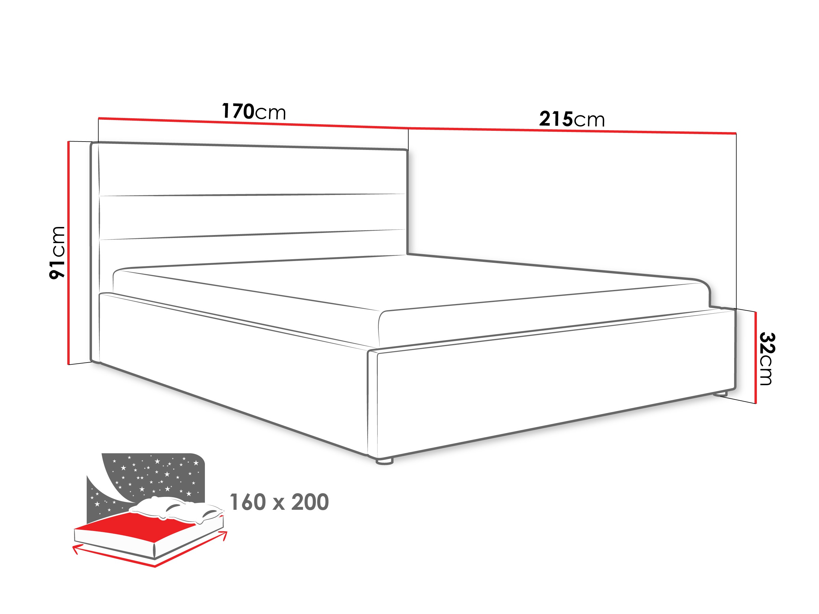 Cama Comfivo Fabos (Hlr 05)