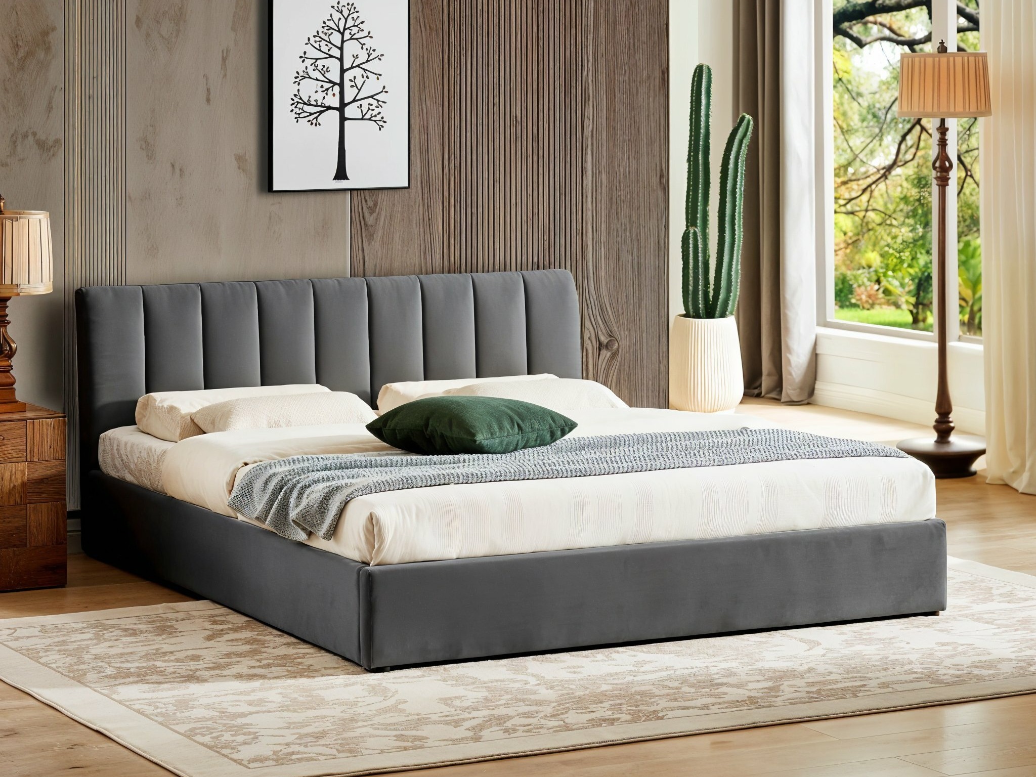 Cama Detroit 412 (Gris)