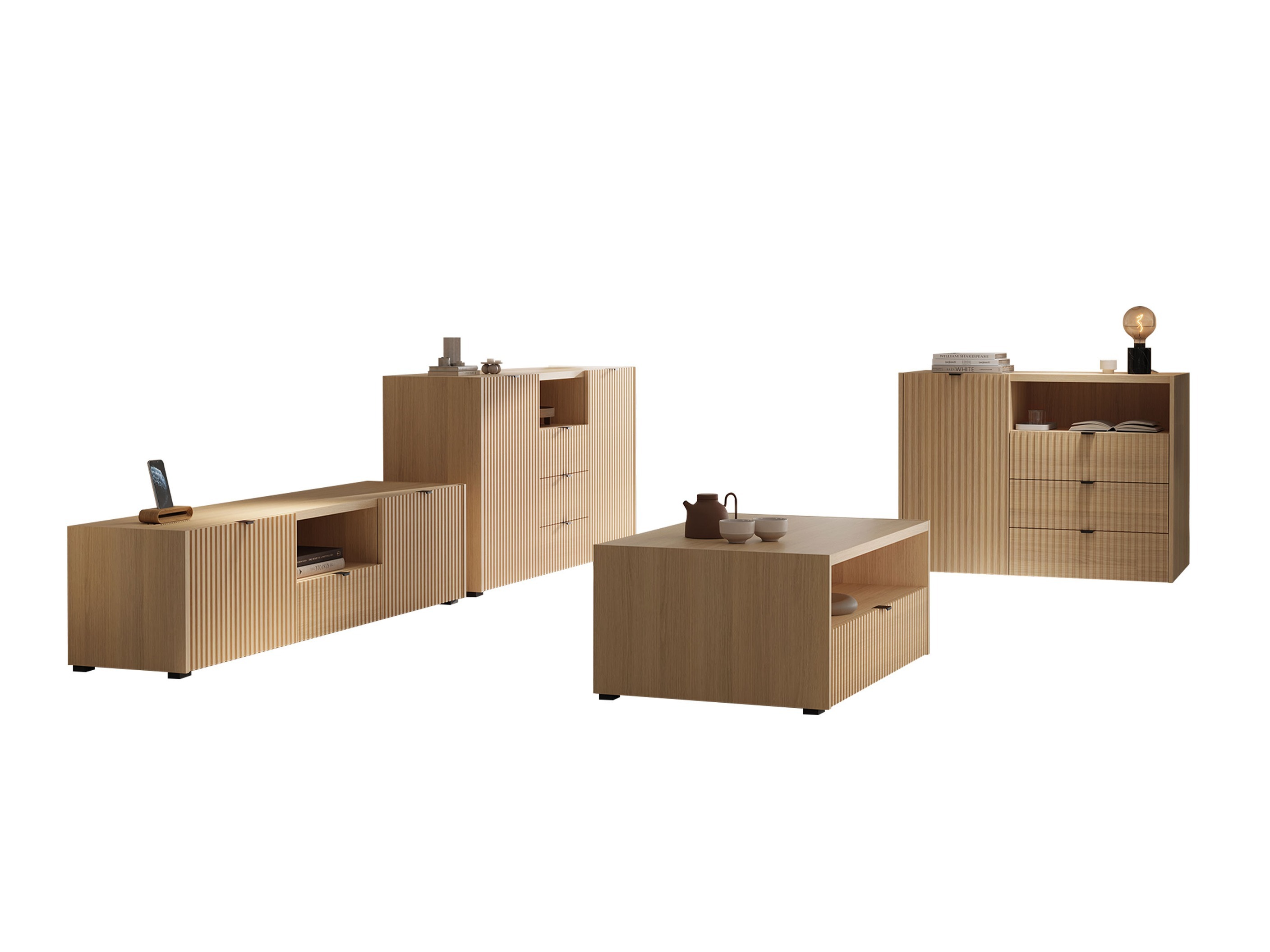 Conjunto de salón Comfivo Ordo