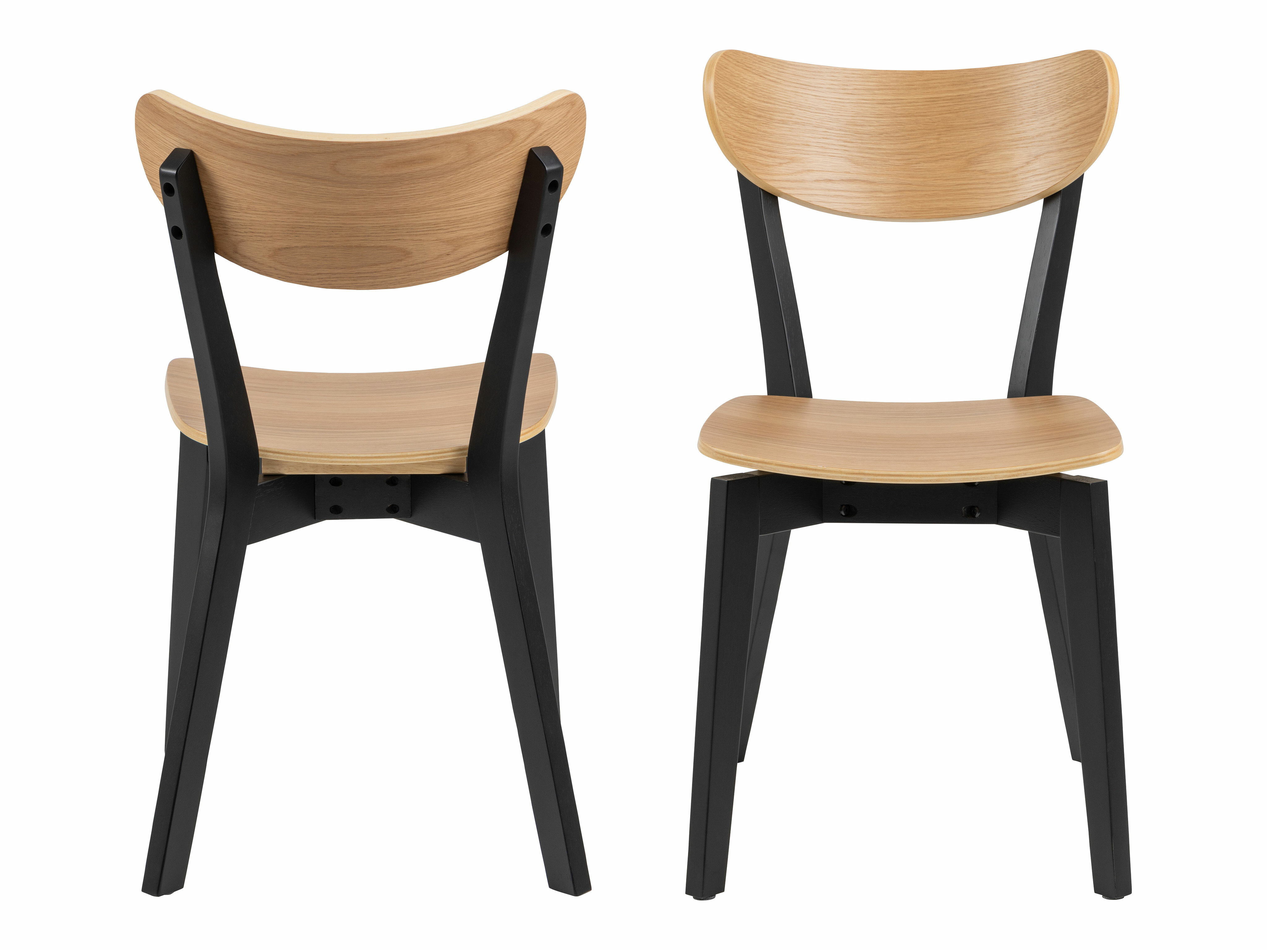 Silla Norsica 319 (Roble + Negro)