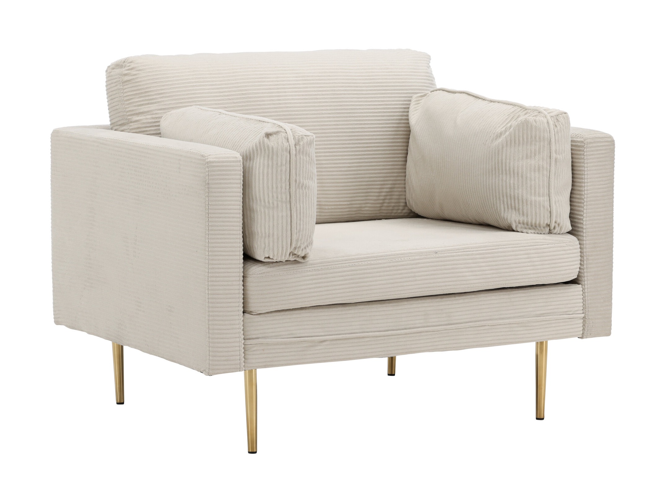 Sillón Dallas 100 (Rosa claro + Marrón)