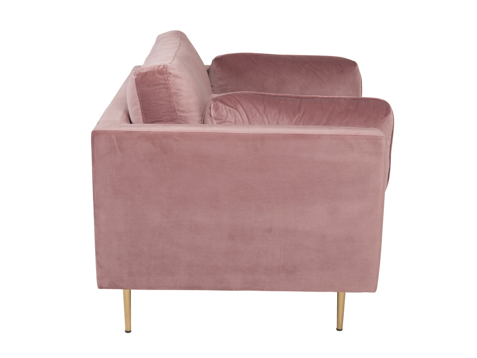 Sillón Dallas 100 (Rosa Dusty + Marrón)
